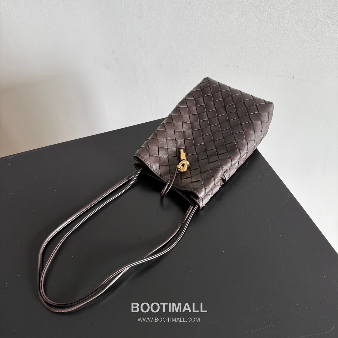 Bottega Veneta Andiamo Phone Pouch Intrecciato Leather Crossbody Bag 보테가베네타 안디아모 폰 파우치 인트레치아토 가죽 크로스백 21cm 9