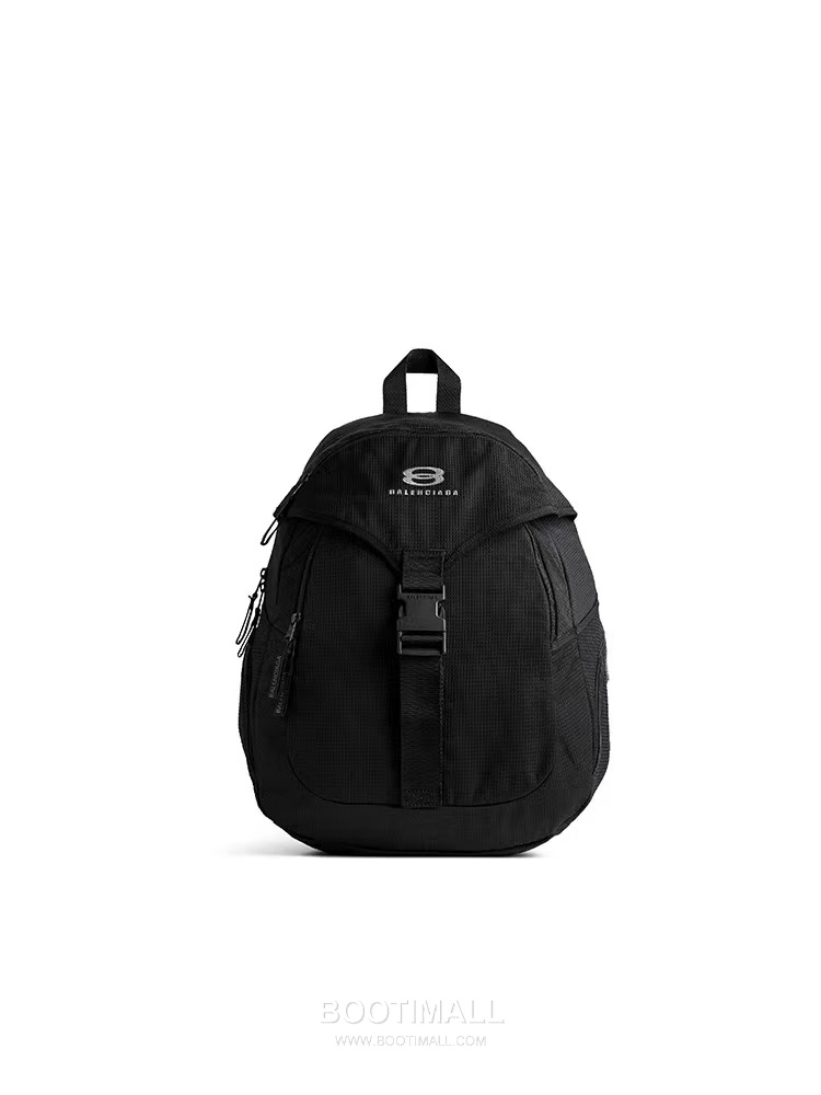 Balenciaga Unity Sports Icon Nylon Black Backpack 발렌시아가 유니티 스포츠 아이콘 나일론 블랙 백팩 37.8cm 1