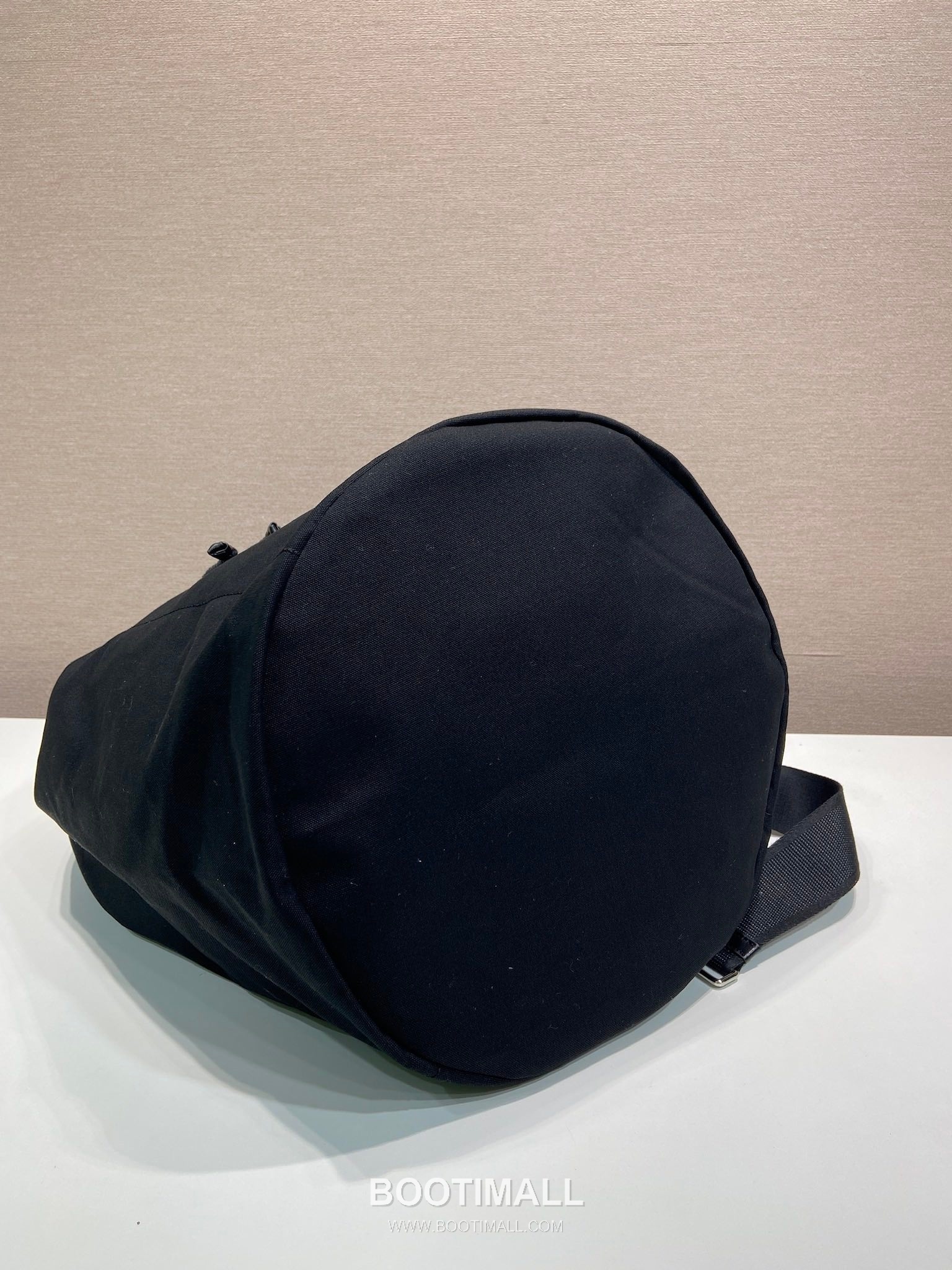 Prada Linen Blend Drawstring Travel Bag 2VY011 프라다 린넨 혼방 가죽 트리밍 드로스트링 트래블백 55cm 6