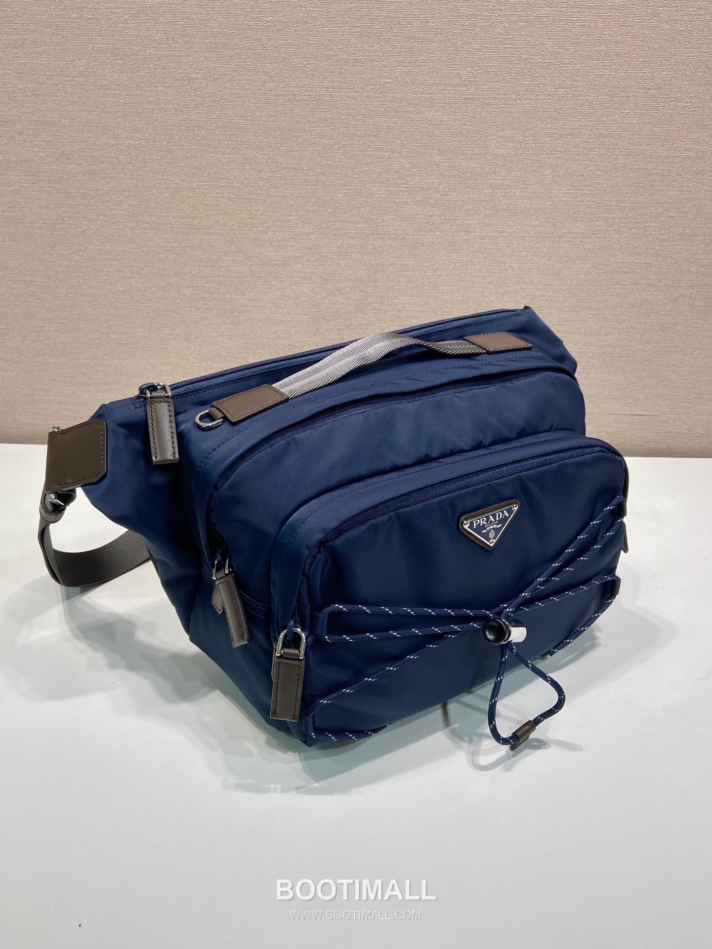 Prada Re-Nylon Messenger Bag 2VH201 프라다 리나일론 사피아노 가죽 트리밍 메신저백 30cm 2