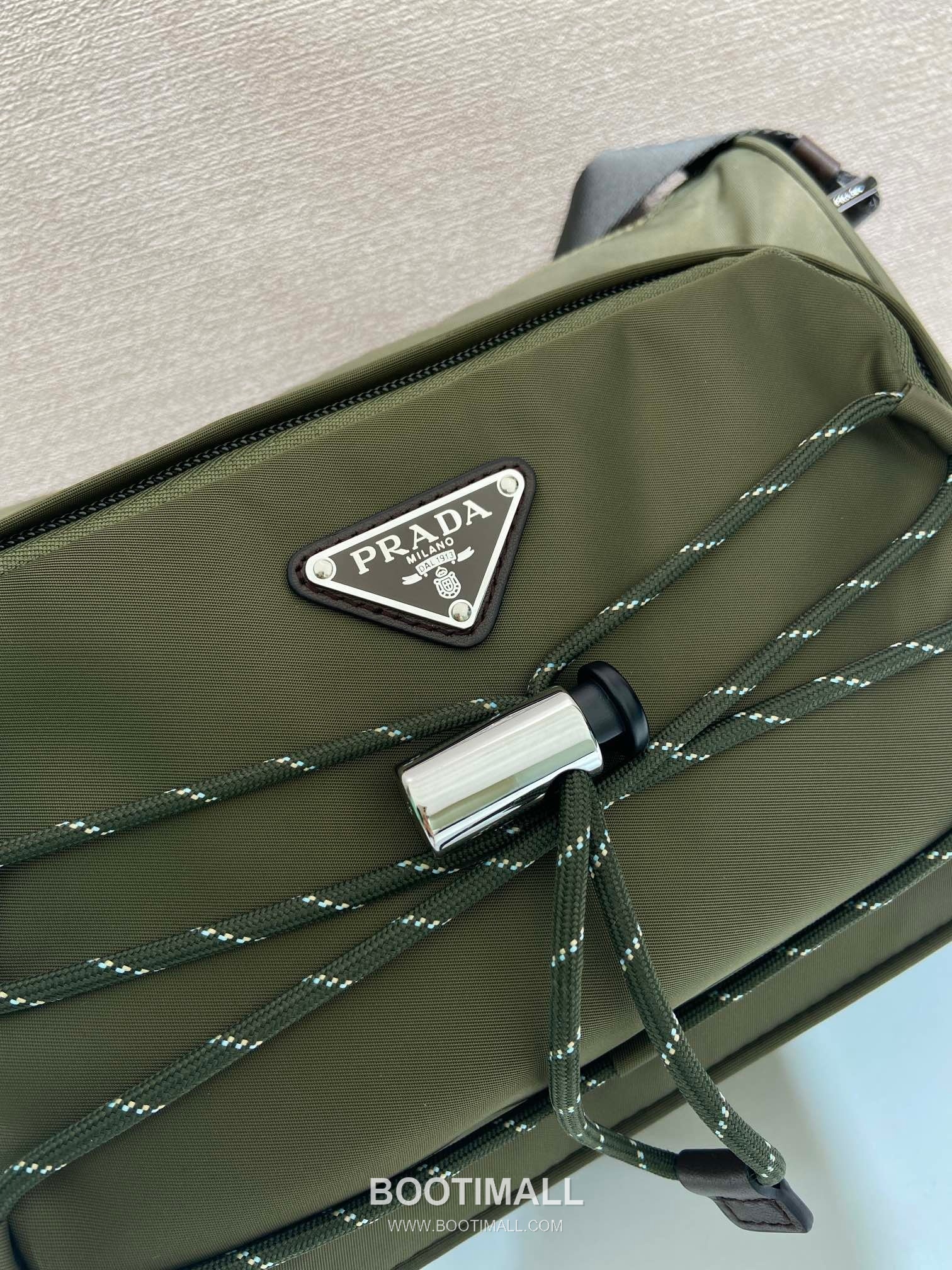 Prada Re-Nylon Messenger Bag 2VH192 프라다 리나일론 가죽 트리밍 메신저백 28cm 7