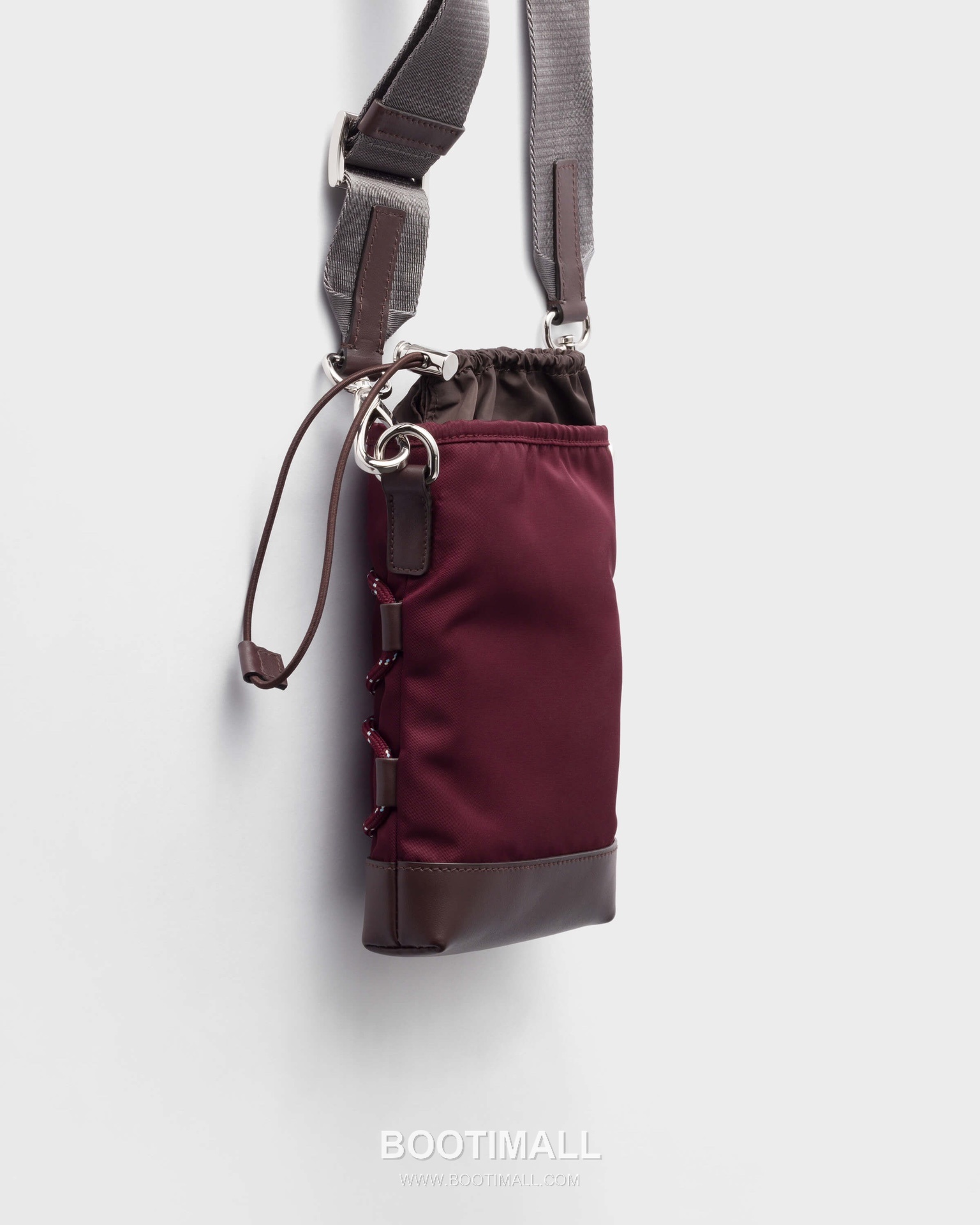 Prada Re-Nylon Smartphone Pouch 2ZT079 프라다 리나일론 가죽 트리밍 스마트폰 파우치 크로스백 18cm 2