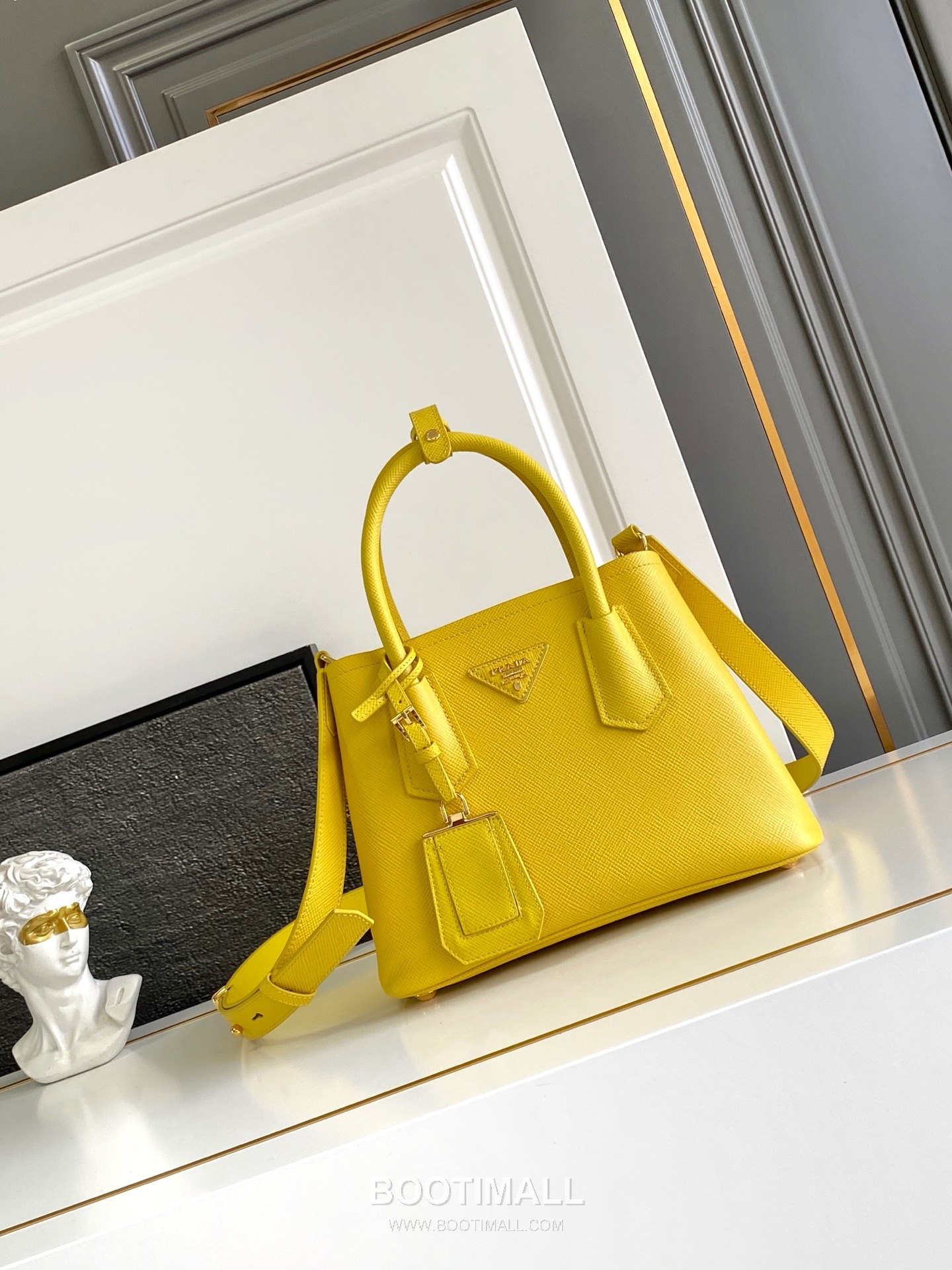 Prada Double Bag Mini Saffiano Leather Tote 1BG443 프라다 더블백 사피아노 가죽 미니 토트백 25cm 1