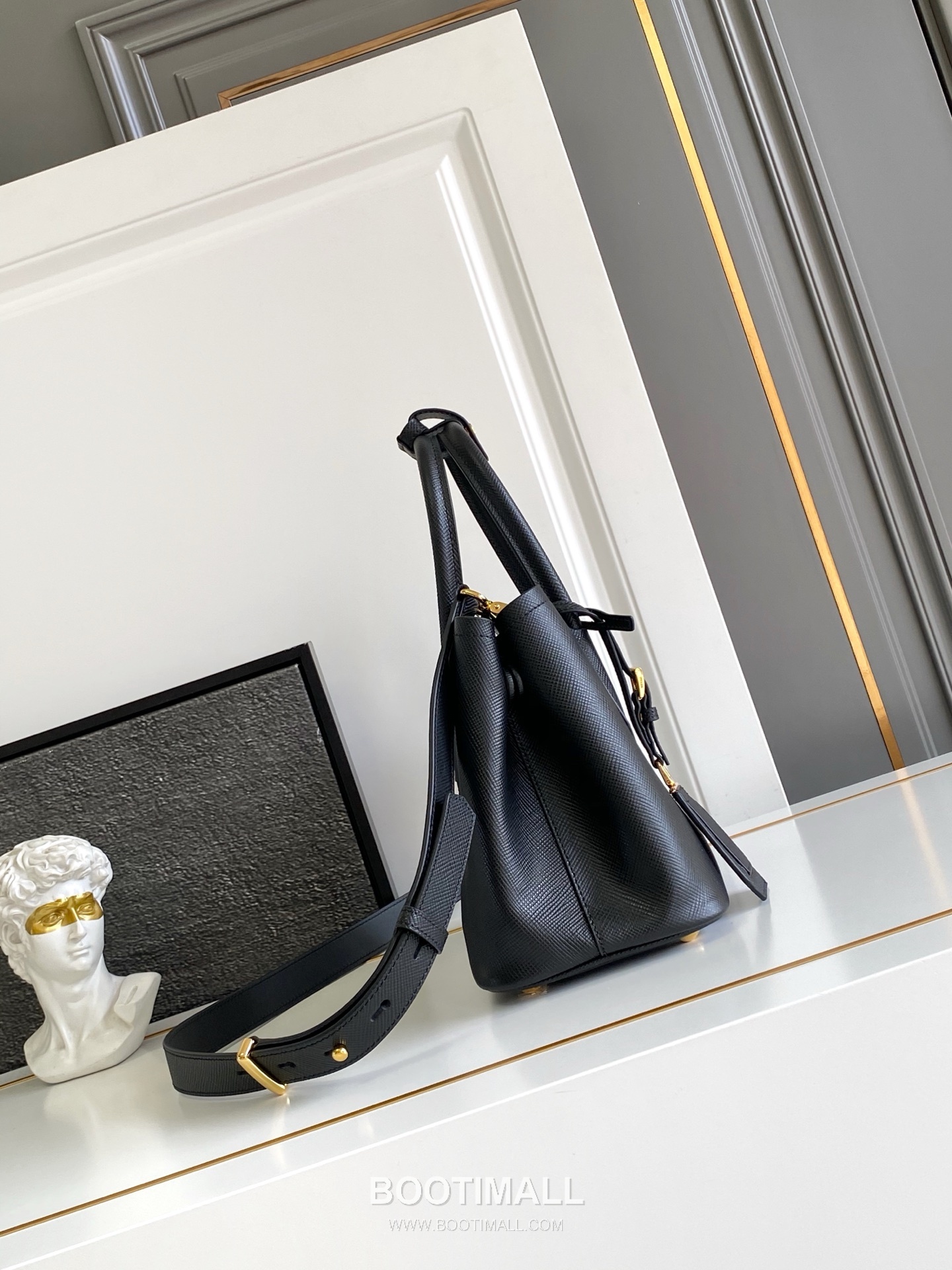 Prada Double Bag Mini Saffiano Leather Tote 1BG443 프라다 더블백 사피아노 가죽 미니 토트백 25cm 2