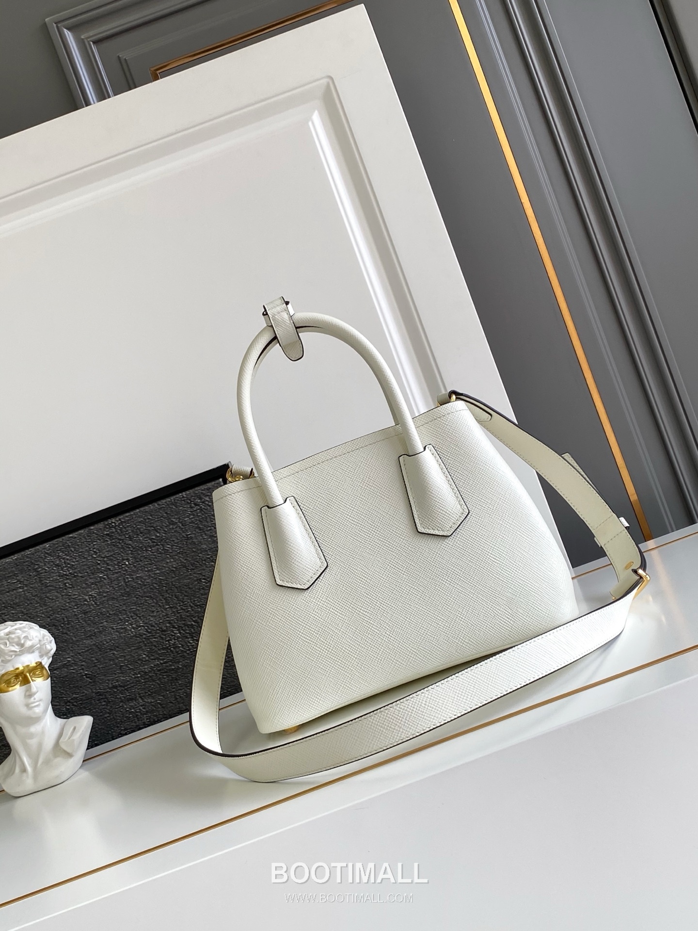 Prada Double Bag Mini Saffiano Leather Tote 1BG443 프라다 더블백 사피아노 가죽 미니 토트백 25cm 3