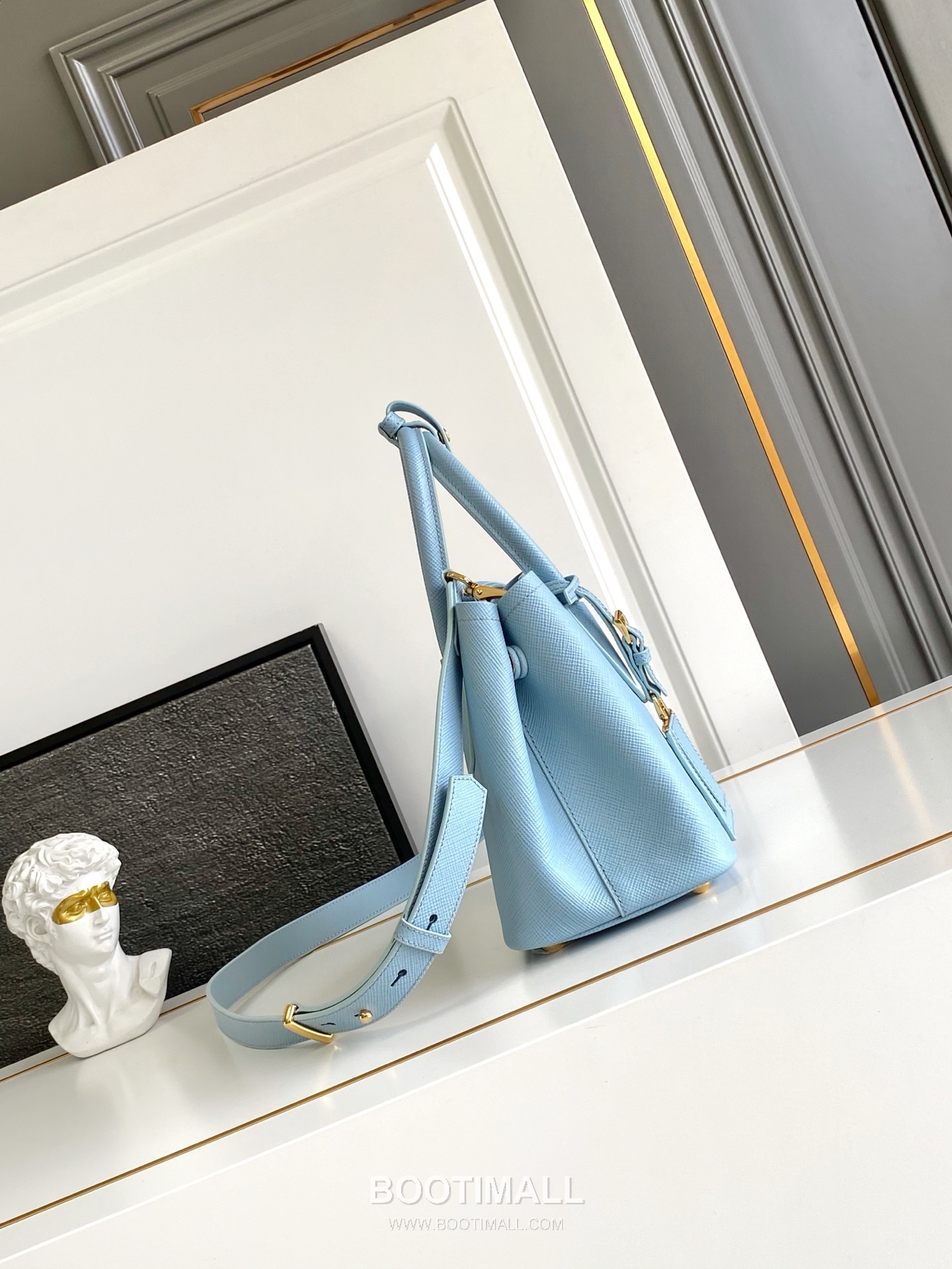 Prada Double Bag Mini Saffiano Leather Tote 1BG443 프라다 더블백 사피아노 가죽 미니 토트백 25cm 2