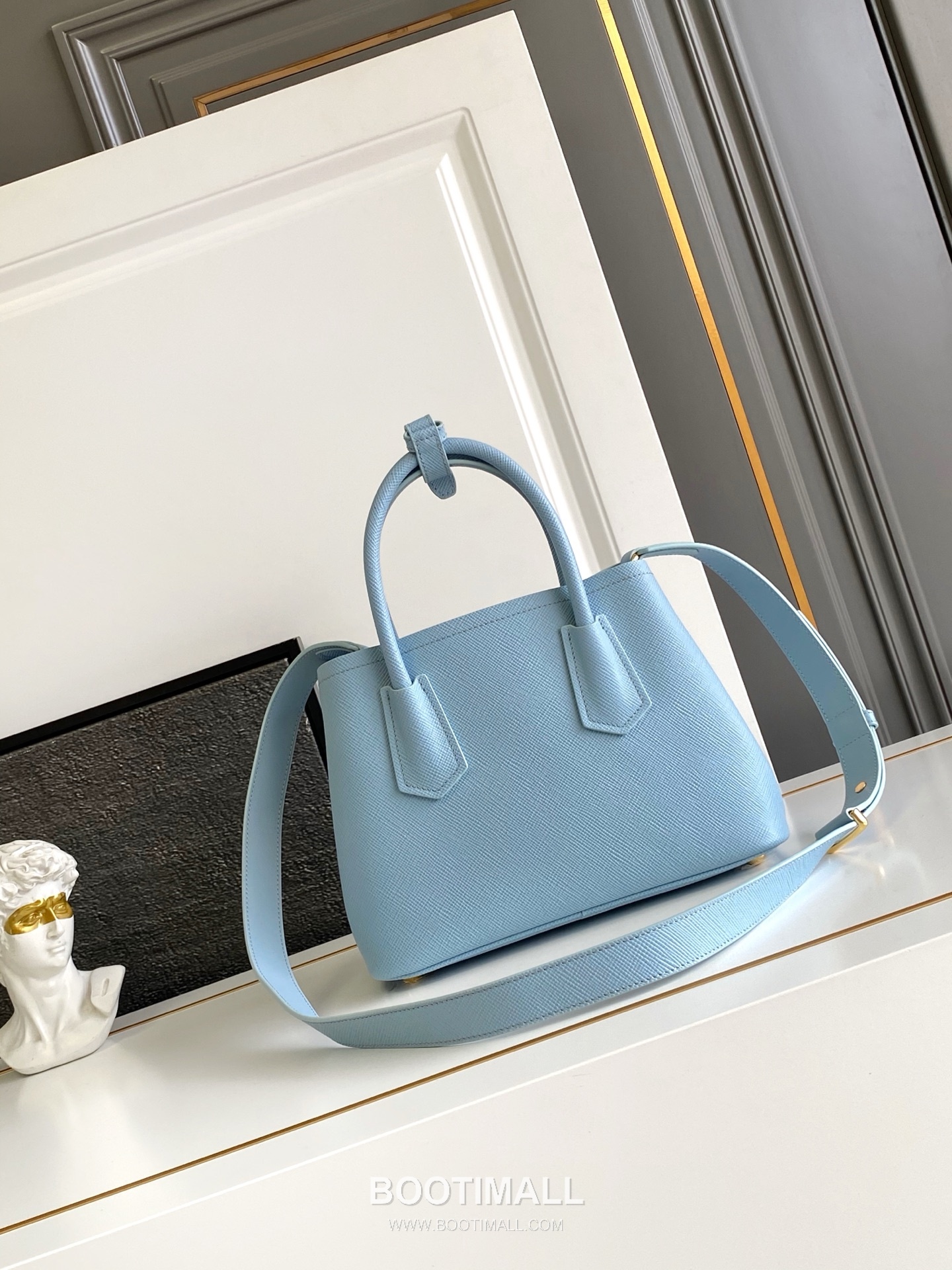 Prada Double Bag Mini Saffiano Leather Tote 1BG443 프라다 더블백 사피아노 가죽 미니 토트백 25cm 3