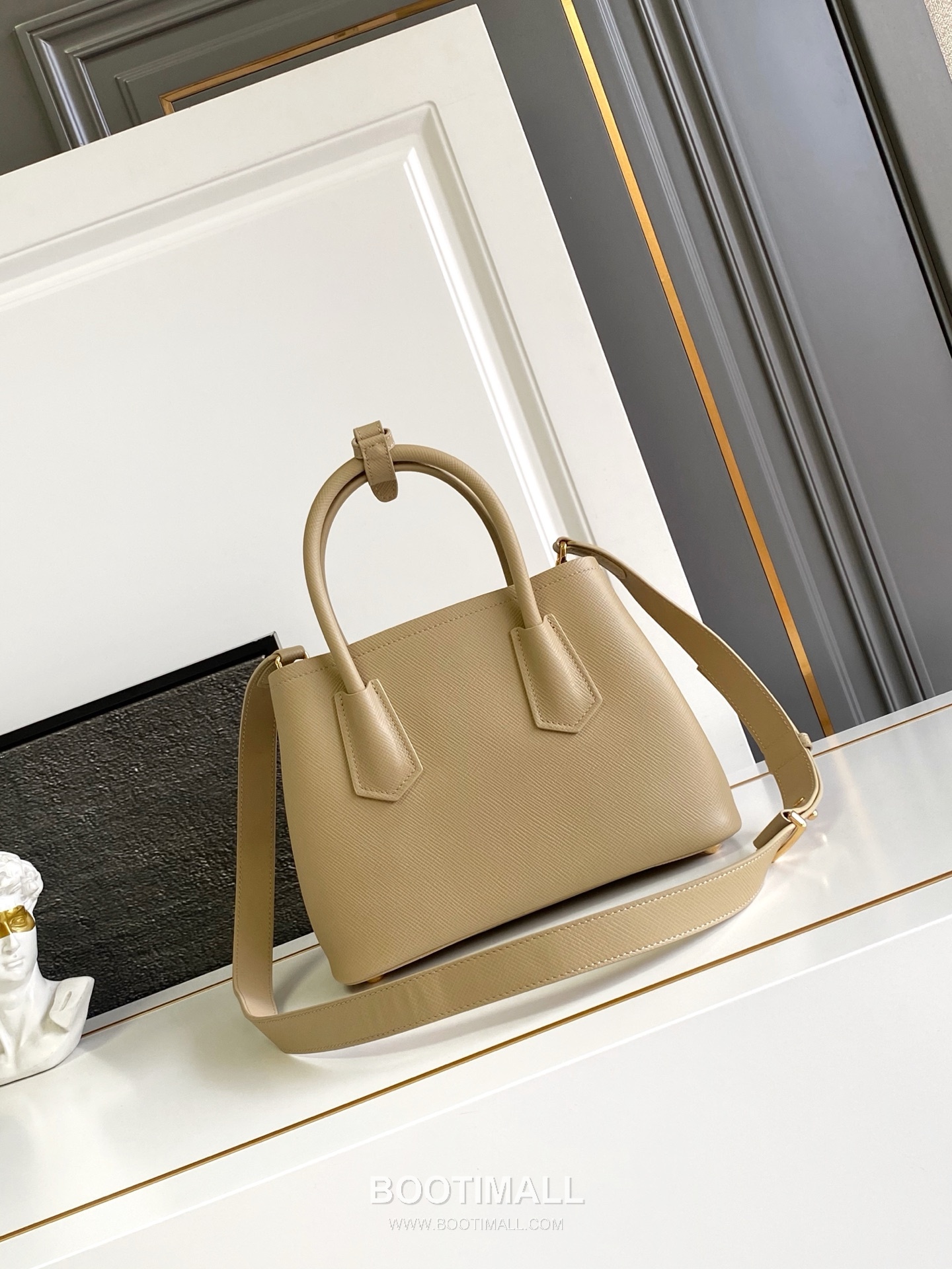 Prada Double Bag Mini Saffiano Leather Tote 1BG443 프라다 더블백 사피아노 가죽 미니 토트백 25cm 3