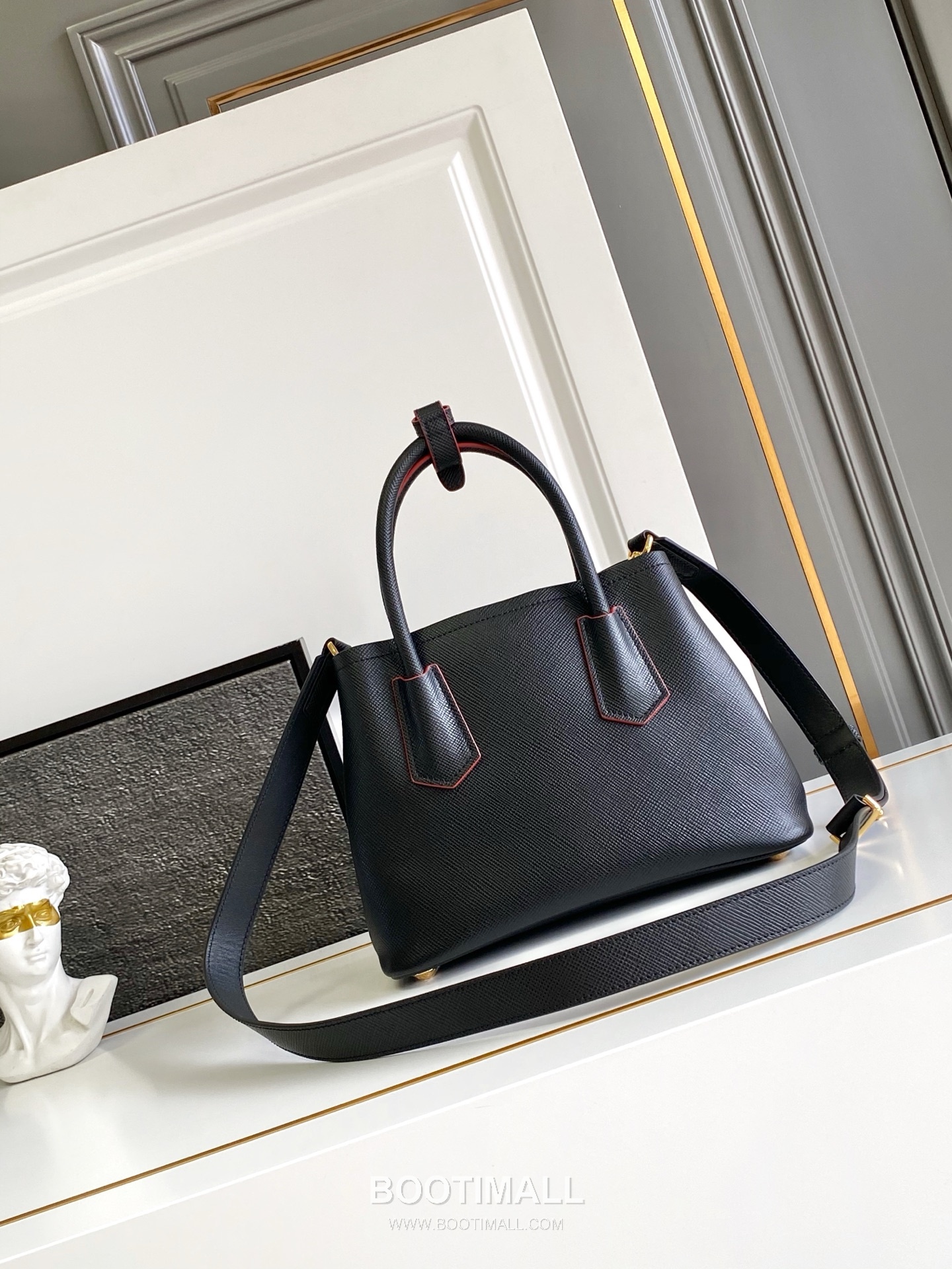 Prada Double Bag Mini Saffiano Leather Tote 1BG443 프라다 더블백 사피아노 가죽 미니 토트백 25cm 3