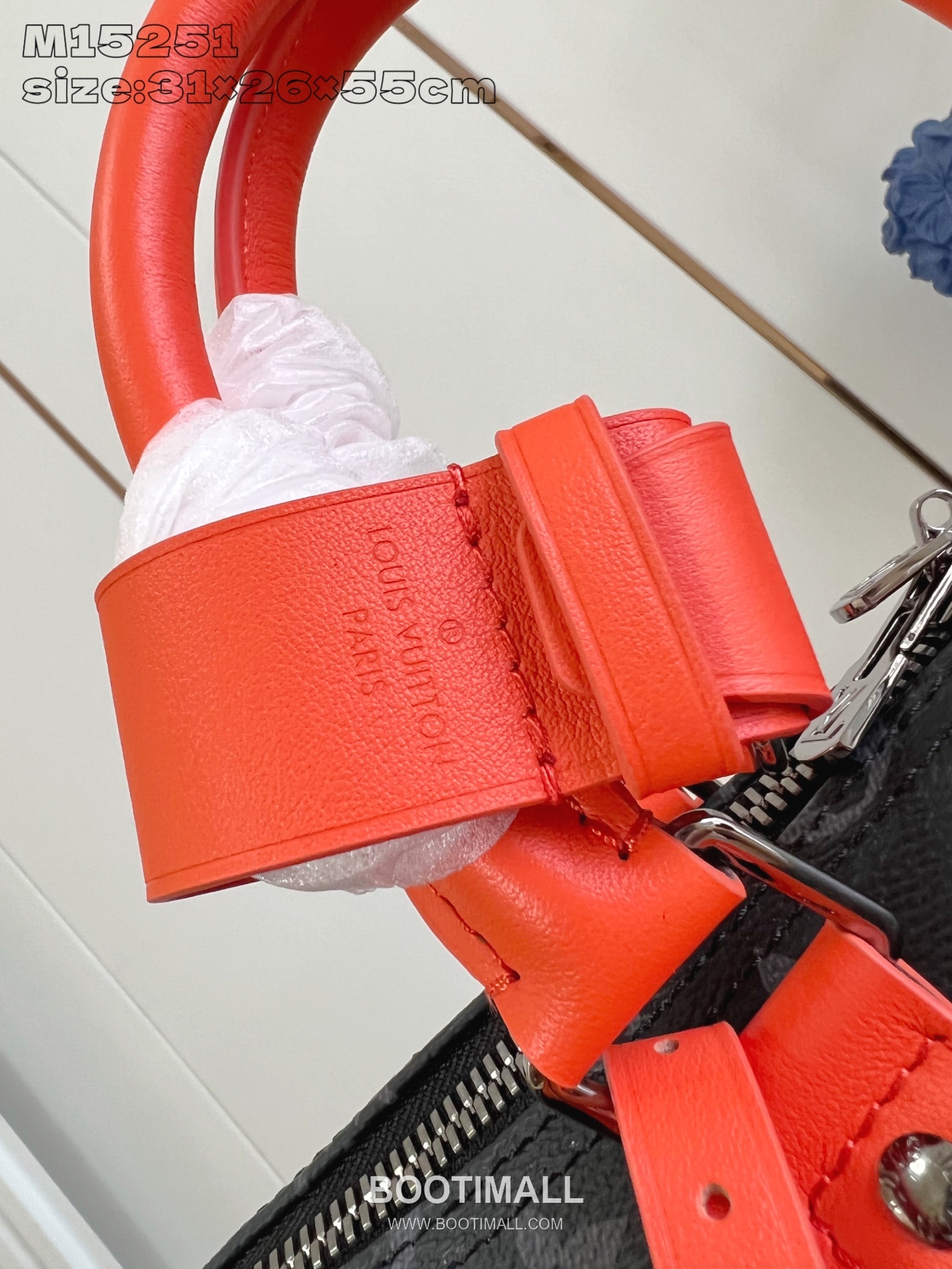 Louis Vuitton Keepall Bandoulière 55 Monogram Eclipse Canvas Travel Bag M15251 루이비통 키폴 반둘리에 55 모노그램 이클립스 캔버스 트래블백 55cm 3