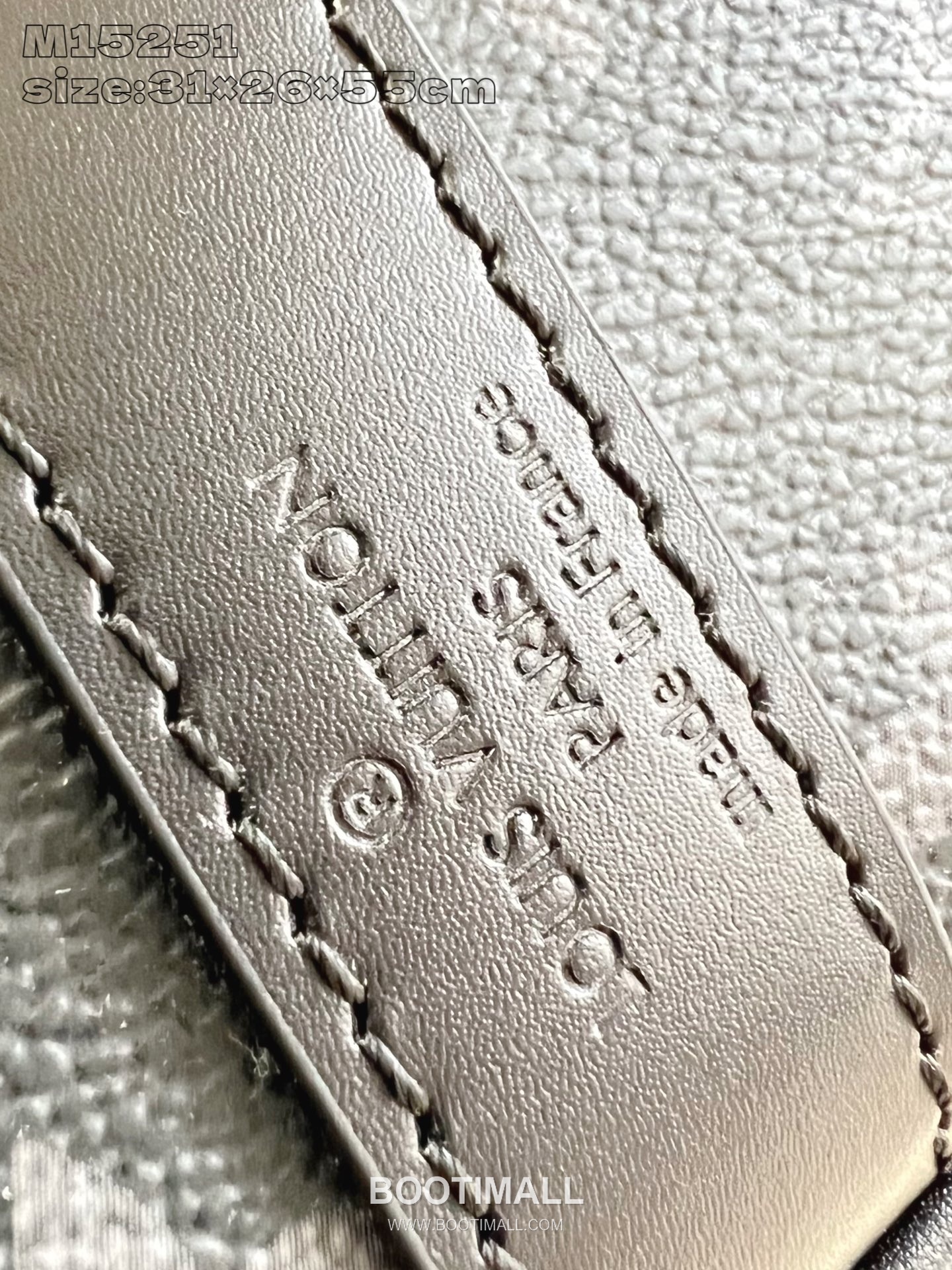 Louis Vuitton Keepall Bandoulière 55 Monogram Eclipse Canvas Travel Bag M15251 루이비통 키폴 반둘리에 55 모노그램 이클립스 캔버스 트래블백 55cm 6