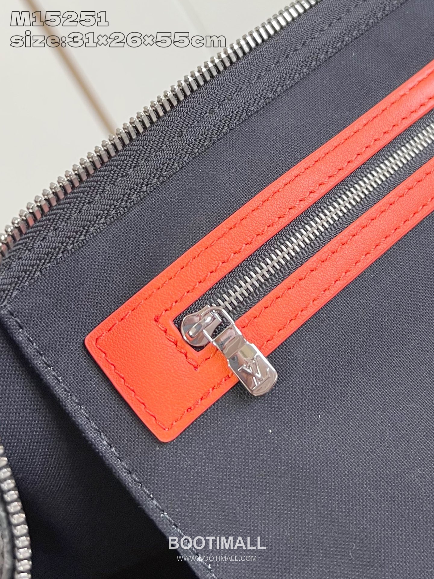 Louis Vuitton Keepall Bandoulière 55 Monogram Eclipse Canvas Travel Bag M15251 루이비통 키폴 반둘리에 55 모노그램 이클립스 캔버스 트래블백 55cm 14