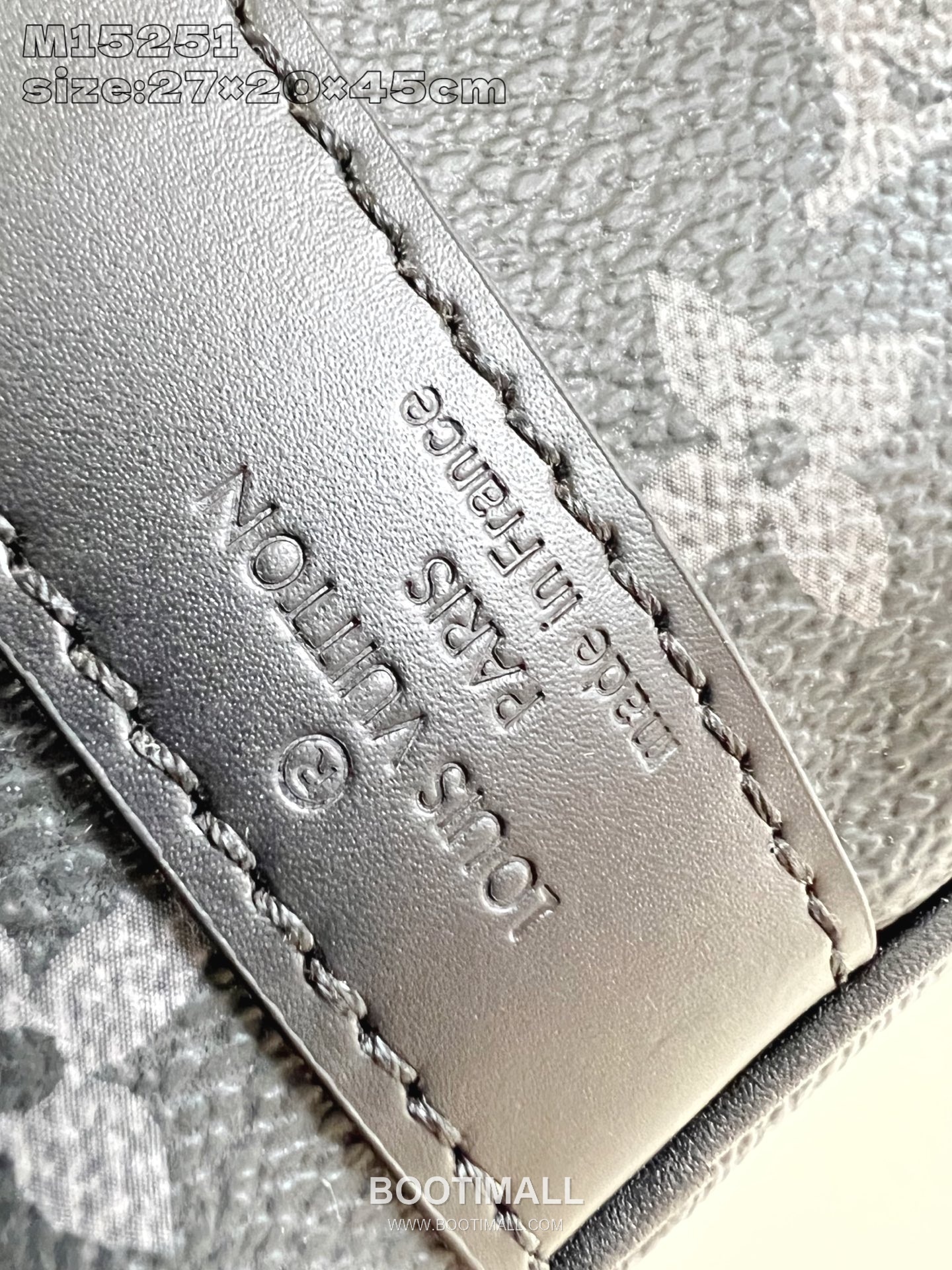 Louis Vuitton Keepall Bandoulière 45 Monogram Eclipse Canvas Travel Bag M15251 루이비통 키폴 반둘리에 45 모노그램 이클립스 캔버스 트래블백 45cm 5