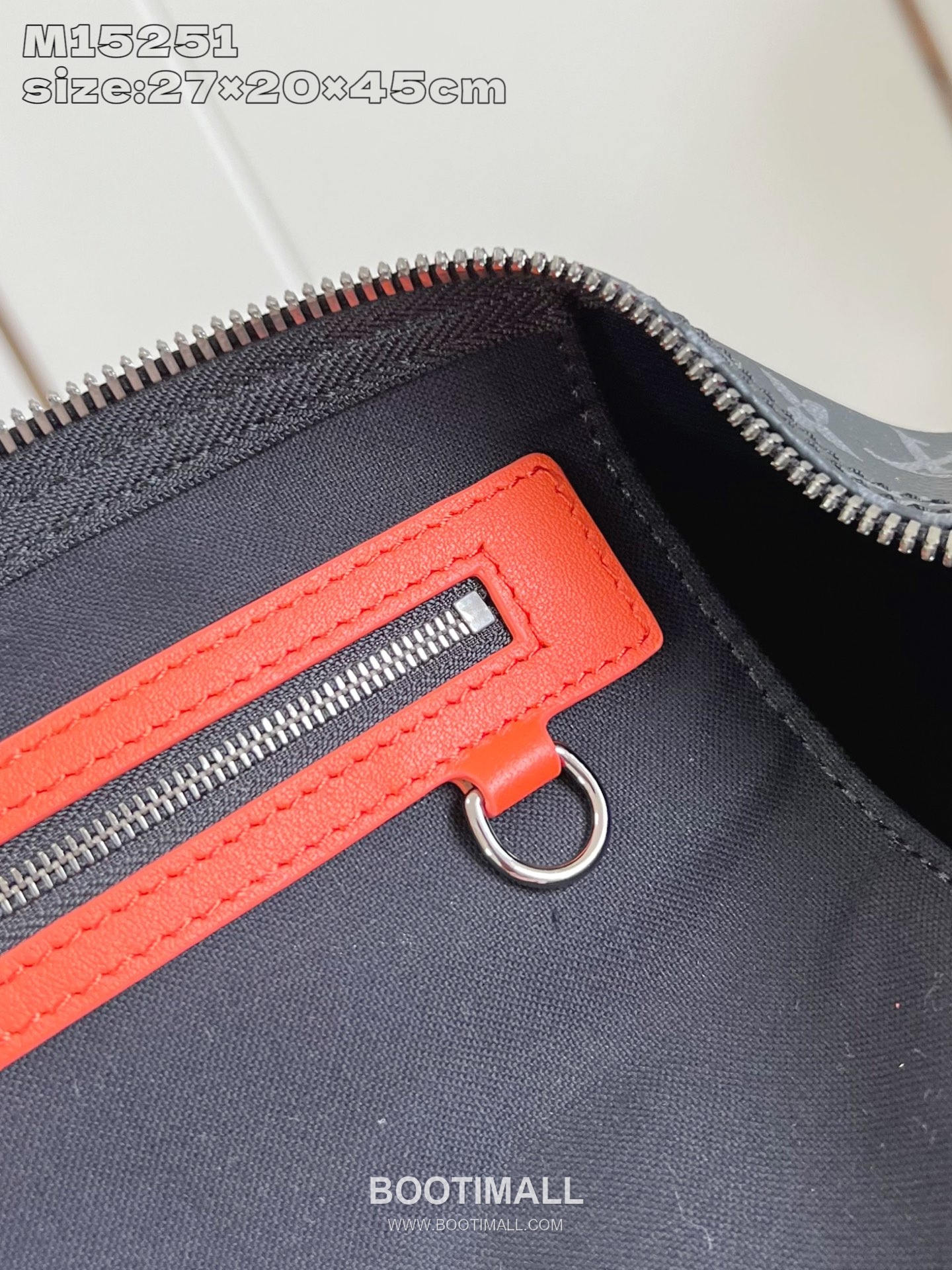 Louis Vuitton Keepall Bandoulière 45 Monogram Eclipse Canvas Travel Bag M15251 루이비통 키폴 반둘리에 45 모노그램 이클립스 캔버스 트래블백 45cm 13