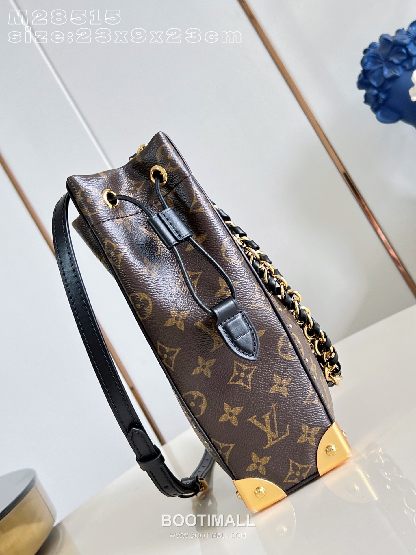 Louis Vuitton Noé Trunk Monogram Reverse Canvas Bucket Bag M28515 루이비통 노에 트렁크 모노그램 리버스 캔버스 버킷백 23cm 2