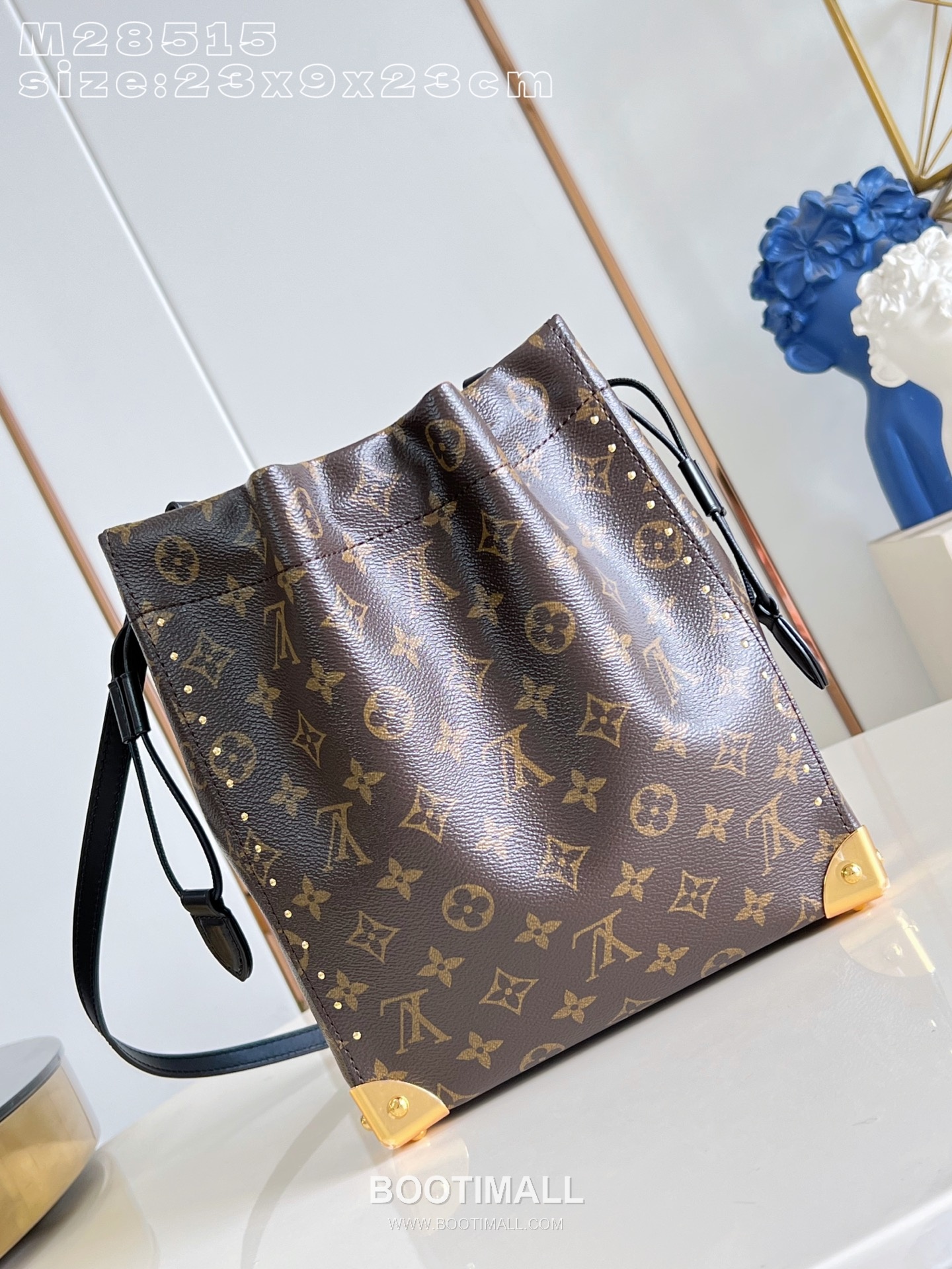 Louis Vuitton Noé Trunk Monogram Reverse Canvas Bucket Bag M28515 루이비통 노에 트렁크 모노그램 리버스 캔버스 버킷백 23cm 4