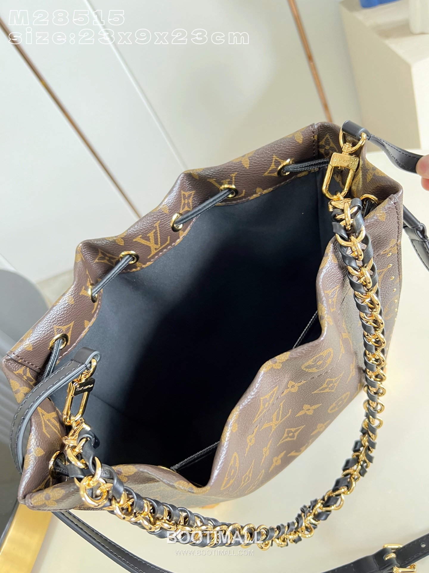 Louis Vuitton Noé Trunk Monogram Reverse Canvas Bucket Bag M28515 루이비통 노에 트렁크 모노그램 리버스 캔버스 버킷백 23cm 7