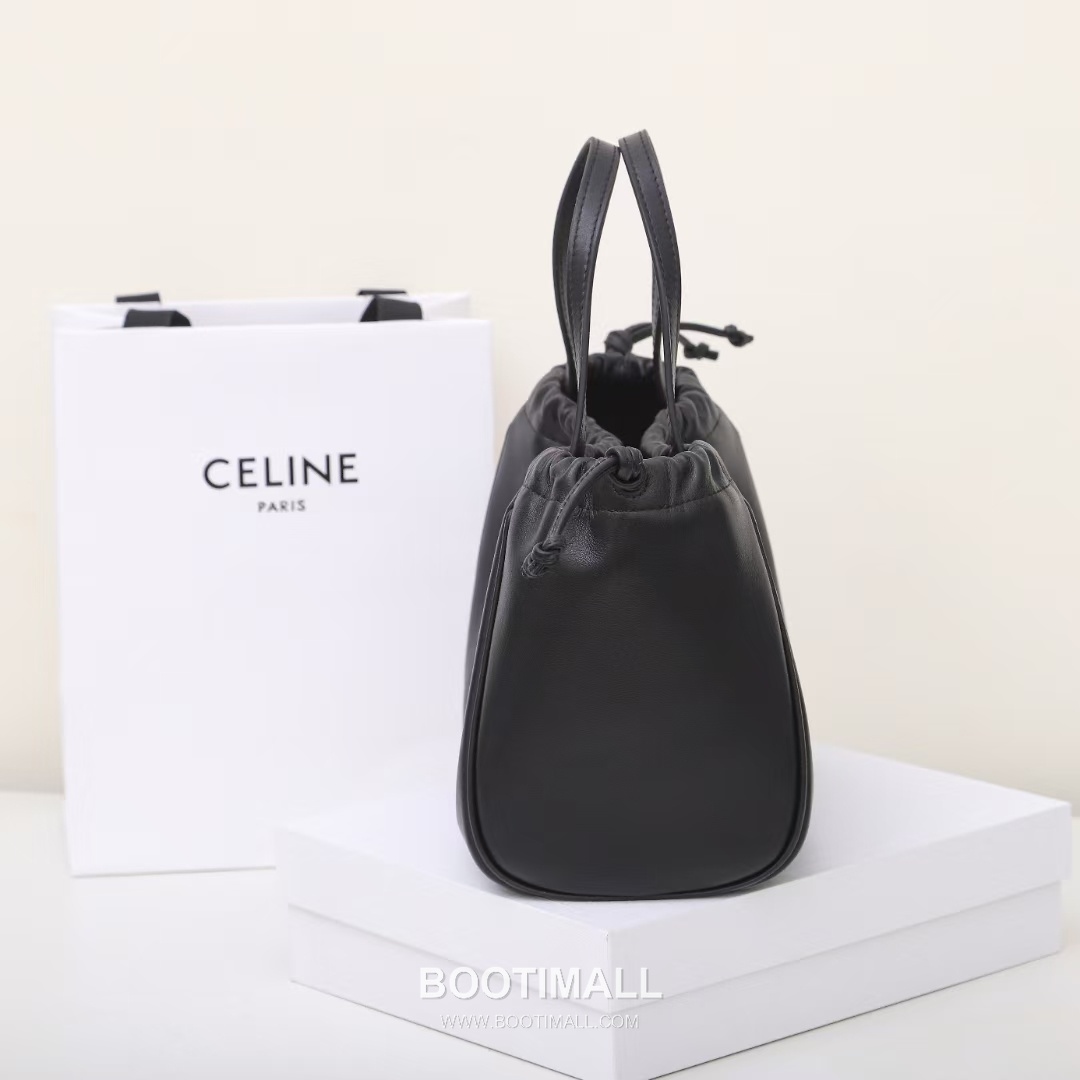 CELINE Triomphe Embossed Smooth Calfskin Bucket Bag 111013 셀린느 트리옹프 엠보싱 스무스 카프스킨 버킷백 22cm 6
