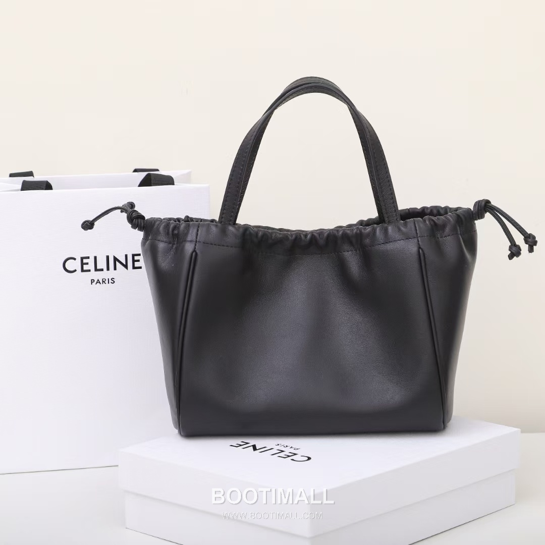 CELINE Triomphe Embossed Smooth Calfskin Bucket Bag 111013 셀린느 트리옹프 엠보싱 스무스 카프스킨 버킷백 22cm 7