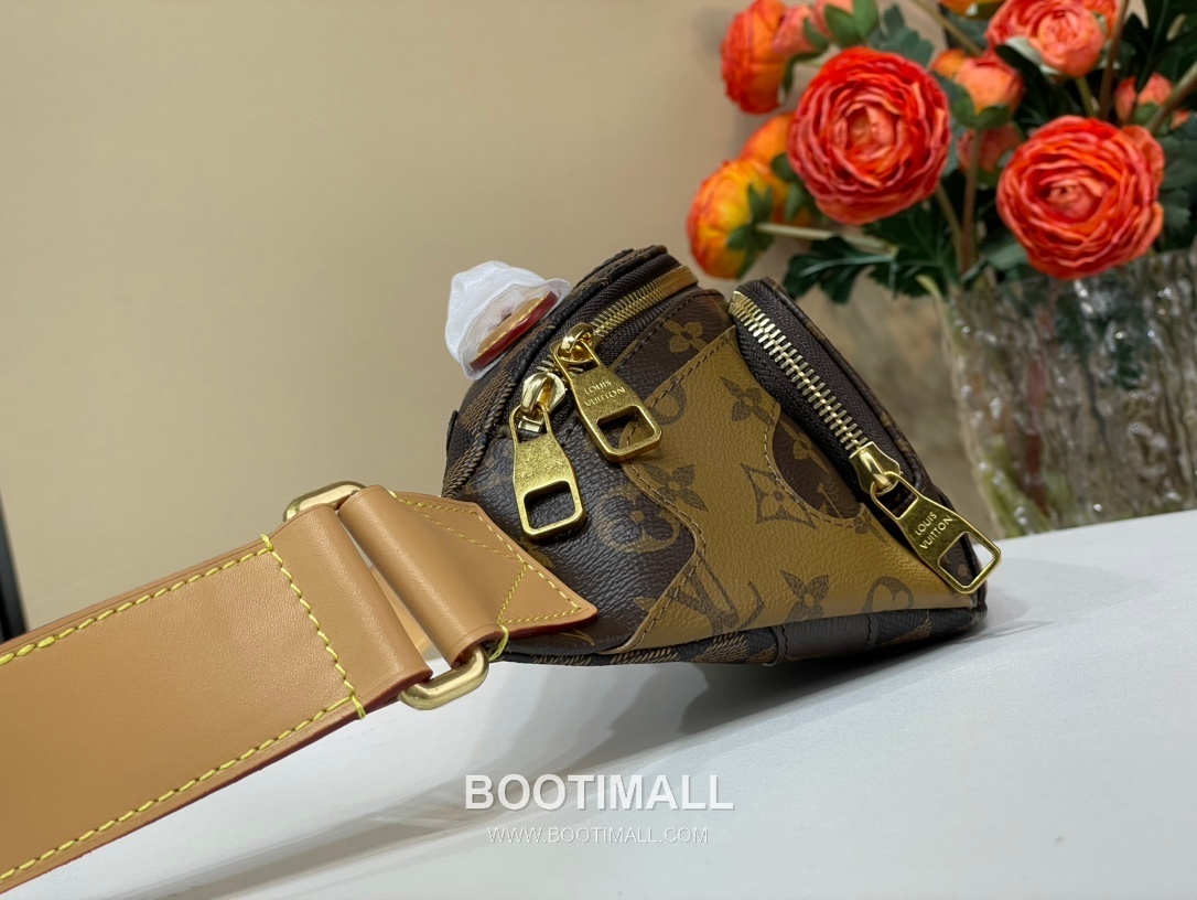 Louis Vuitton Rush Nigo Monogram Patchwork Belt Bag M15271 루이비통 러쉬 니고 모노그램 패치워크 캔버스 벨트백 30cm 4