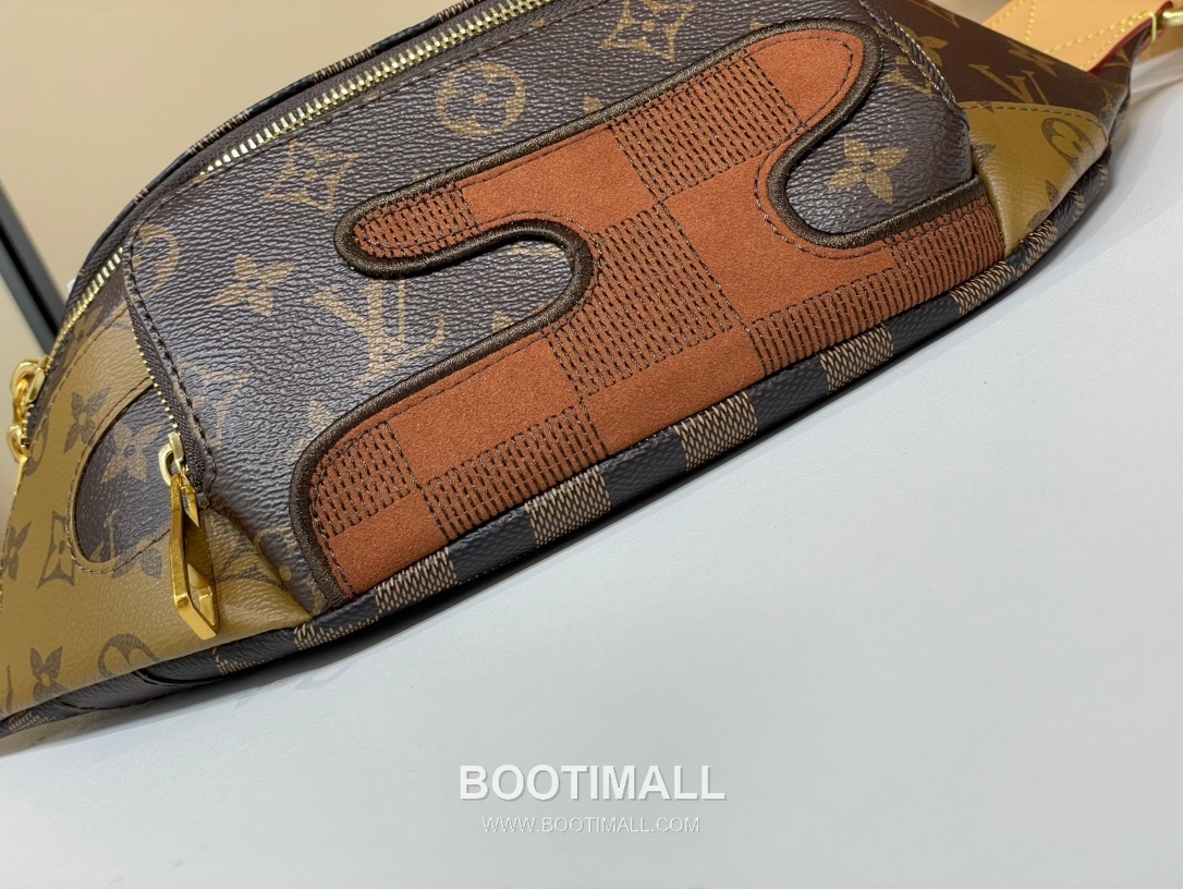 Louis Vuitton Rush Nigo Monogram Patchwork Belt Bag M15271 루이비통 러쉬 니고 모노그램 패치워크 캔버스 벨트백 30cm 6