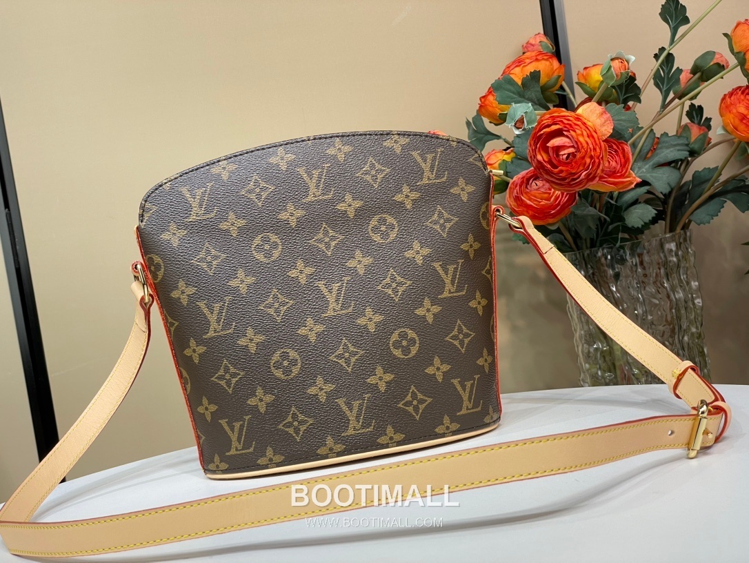 Louis Vuitton Vintage Monogram Canvas Shell Bag M51290 루이비통 빈티지 모노그램 캔버스 쉘 숄더백 24cm 3