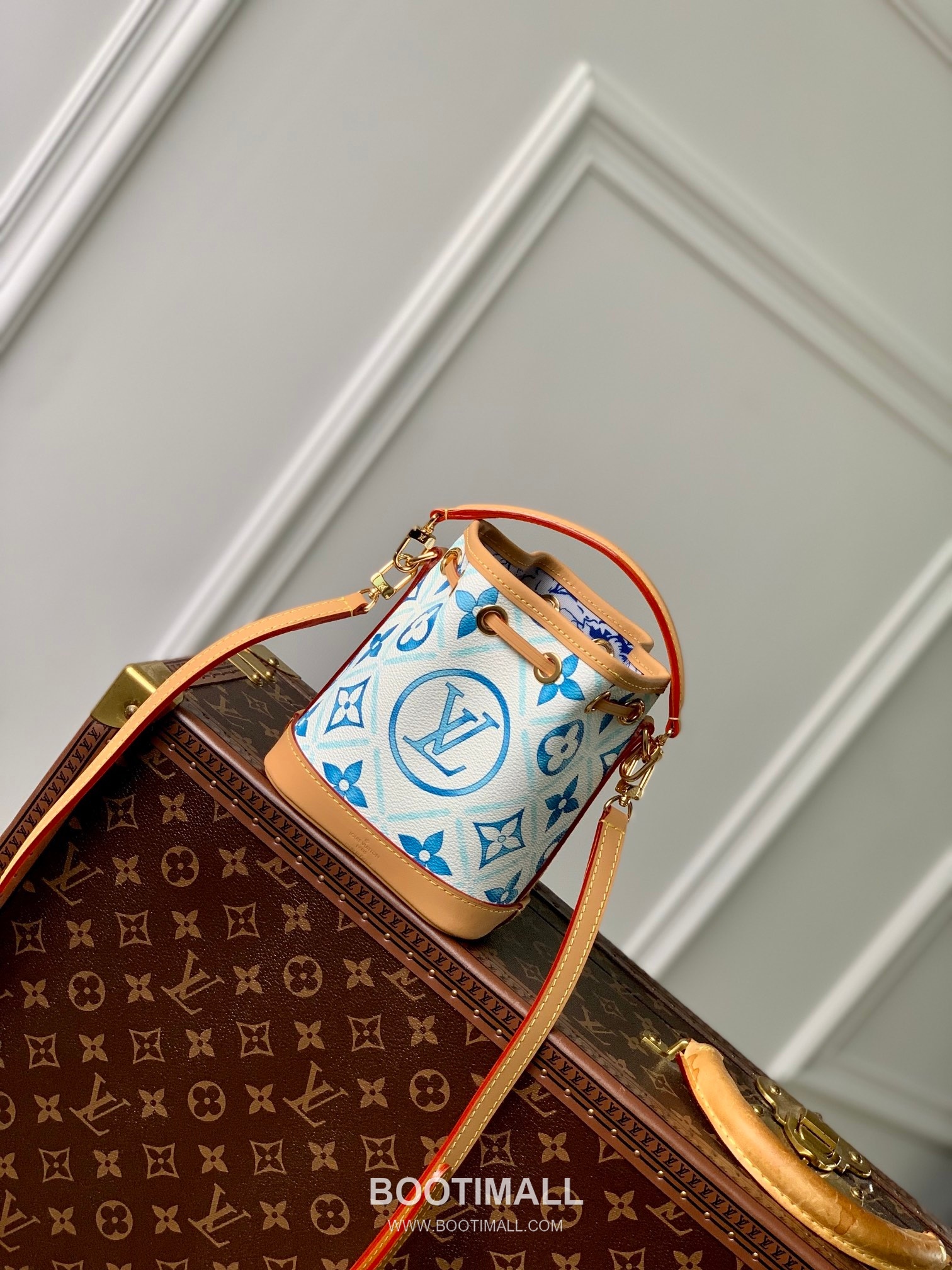 Louis Vuitton Nano Noé Monogram Tiles Canvas Bucket Bag M83620 루이비통 나노 노에 모노그램 타일 캔버스 버킷백 16cm 3