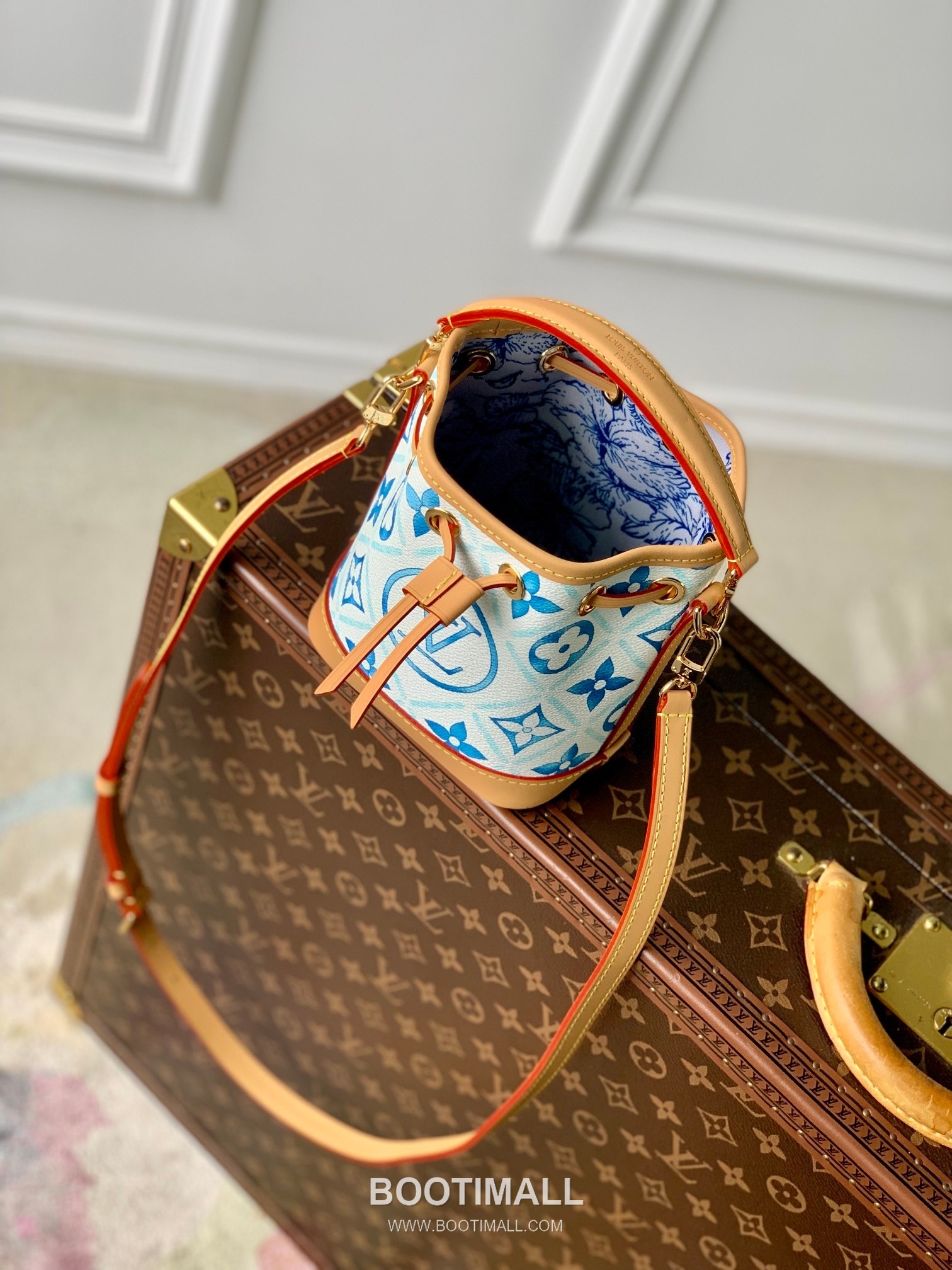 Louis Vuitton Nano Noé Monogram Tiles Canvas Bucket Bag M83620 루이비통 나노 노에 모노그램 타일 캔버스 버킷백 16cm 9