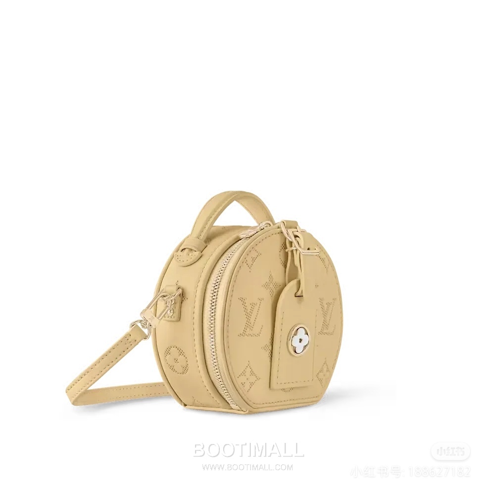 Louis Vuitton Mini Boîte Chapeau Perforated Leather Bag M11294 루이비통 미니 부아트 샤포 퍼포레이티드 가죽 숄더백 13cm 3