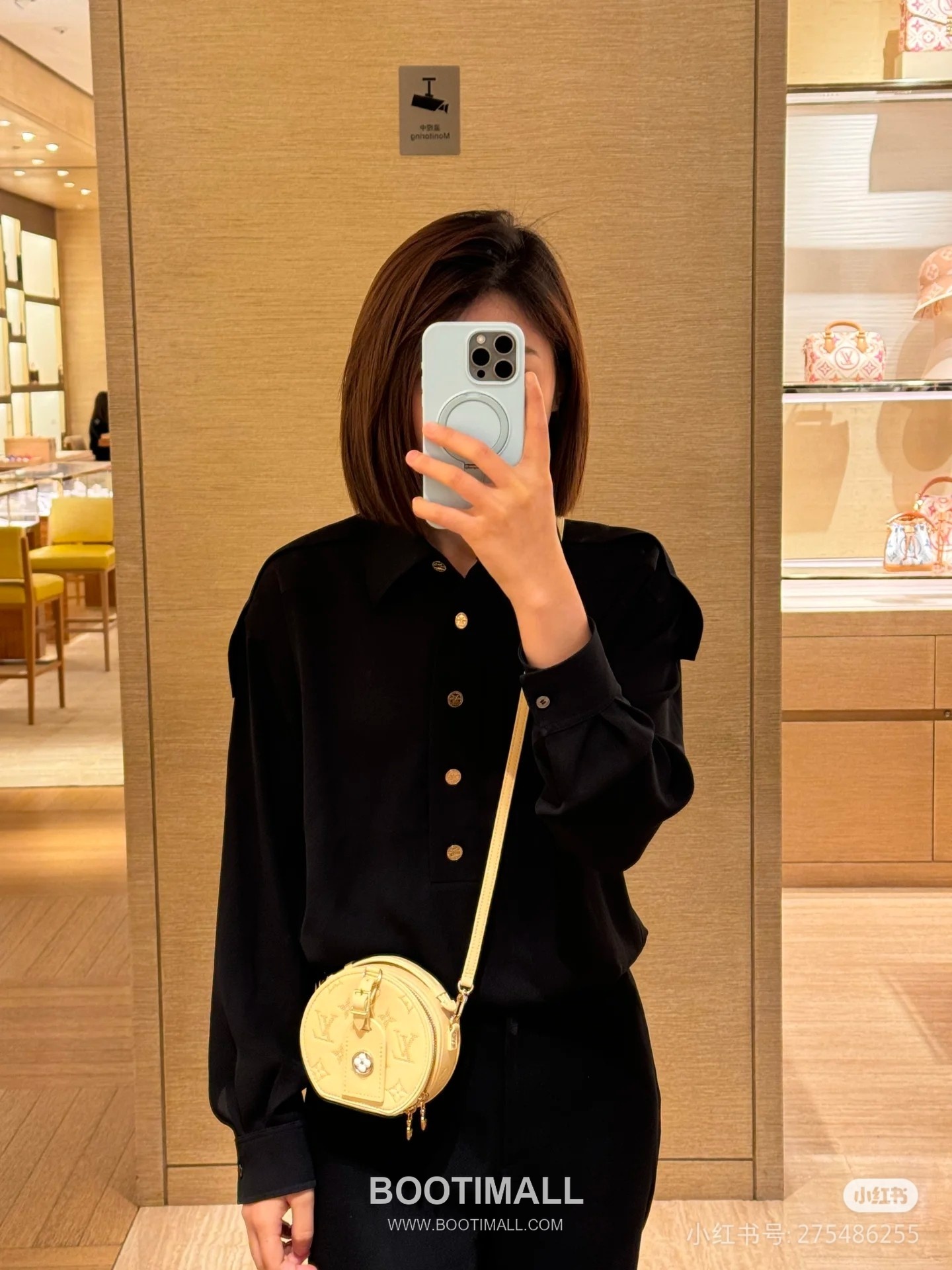 Louis Vuitton Mini Boîte Chapeau Perforated Leather Bag M11294 루이비통 미니 부아트 샤포 퍼포레이티드 가죽 숄더백 13cm 7