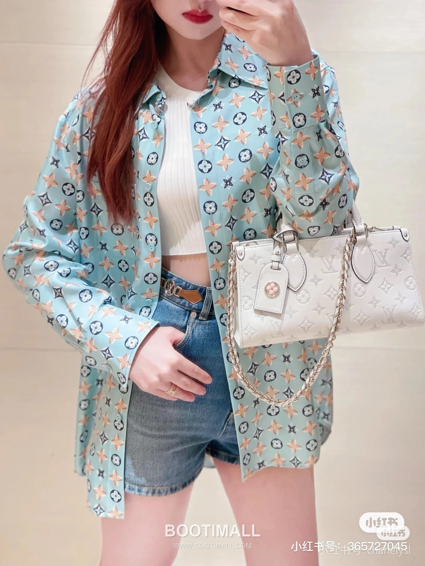 Louis Vuitton OnTheGo East West Perforated Monogram Leather Tote Bag M11274 루이비통 온더고 이스트웨스트 퍼포레이티드 모노그램 가죽 토트백 25cm 2