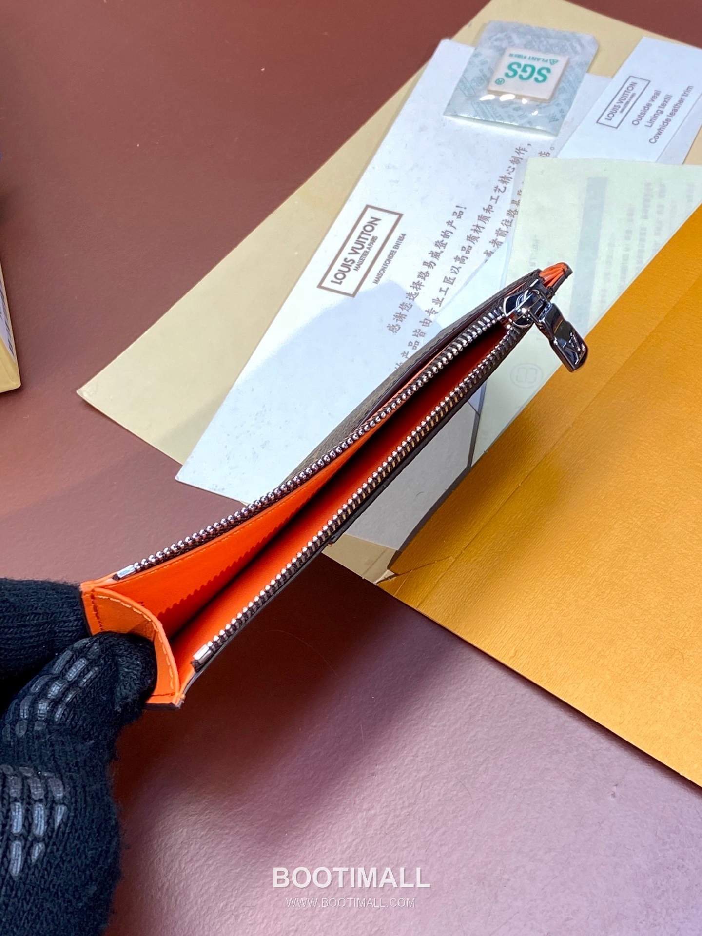 Louis Vuitton Coin Card Holder Taiga Leather Wallet M64038 루이비통 코인 카드홀더 타이가 가죽 카드지갑 12cm 3