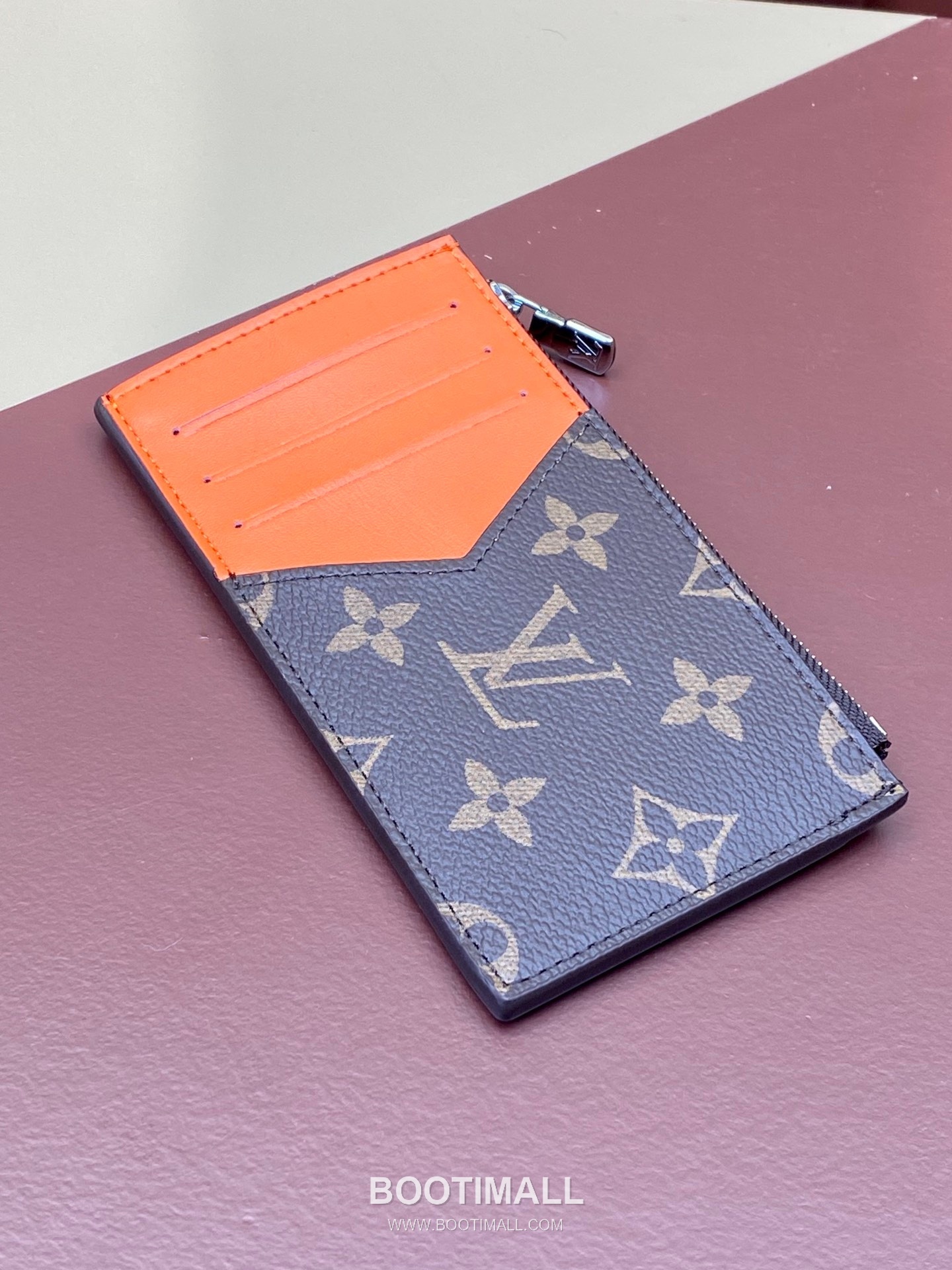 Louis Vuitton Coin Card Holder Taiga Leather Wallet M64038 루이비통 코인 카드홀더 타이가 가죽 카드지갑 12cm 9