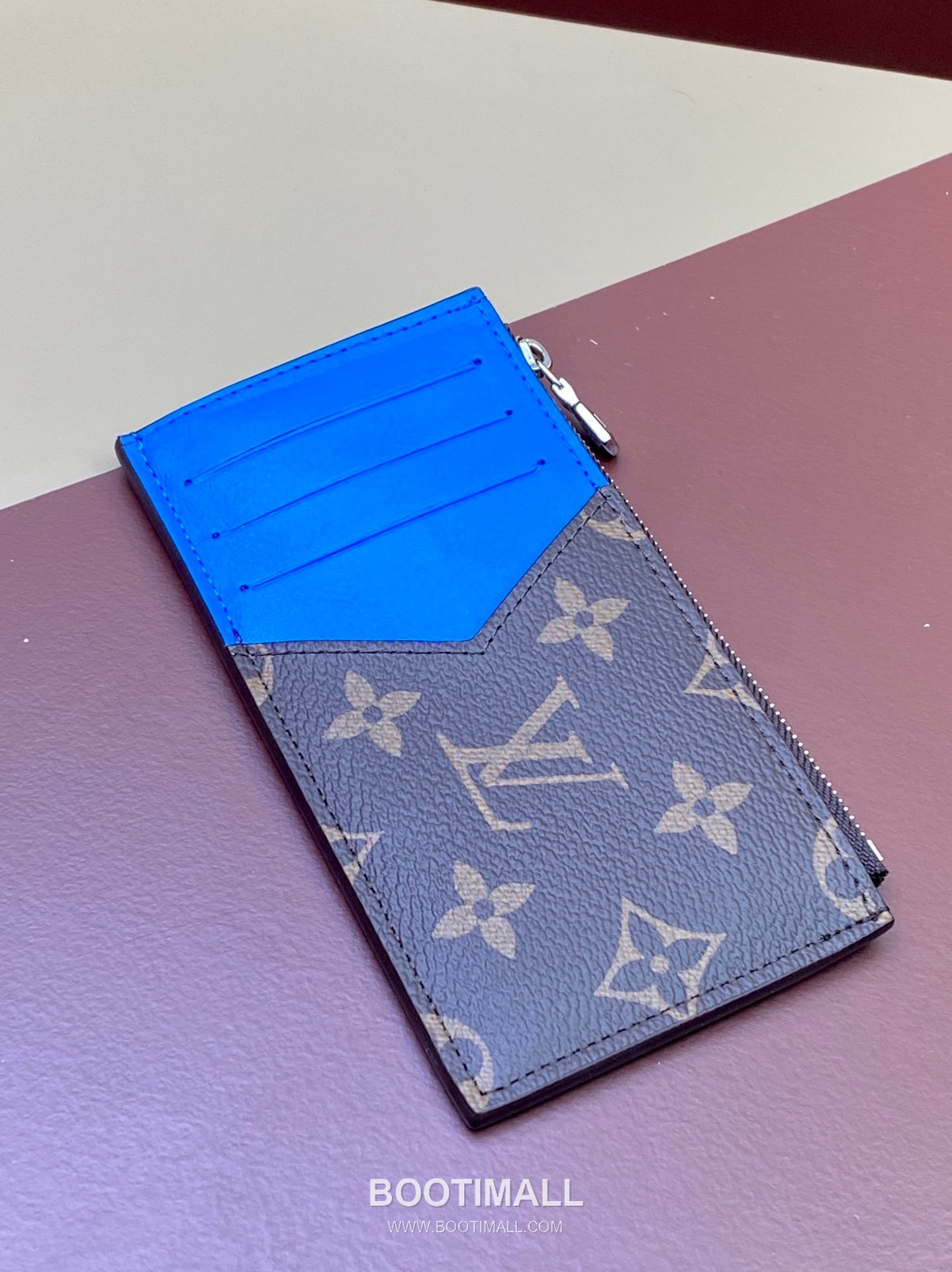 Louis Vuitton Coin Card Holder Taiga Leather Wallet M64038 루이비통 코인 카드홀더 타이가 가죽 카드지갑 12cm 9