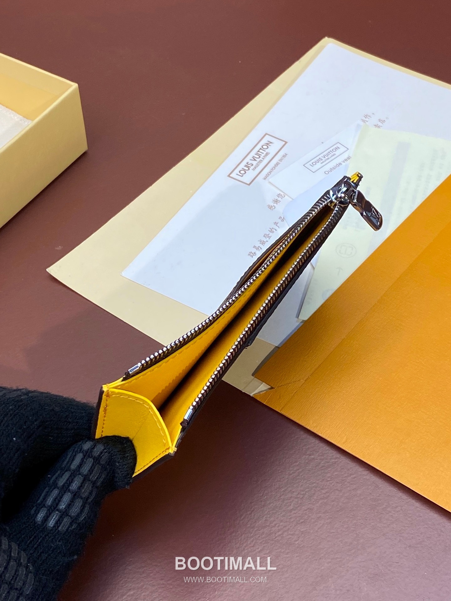 Louis Vuitton Coin Card Holder Taiga Leather Wallet M64038 루이비통 코인 카드홀더 타이가 가죽 카드지갑 12cm 3