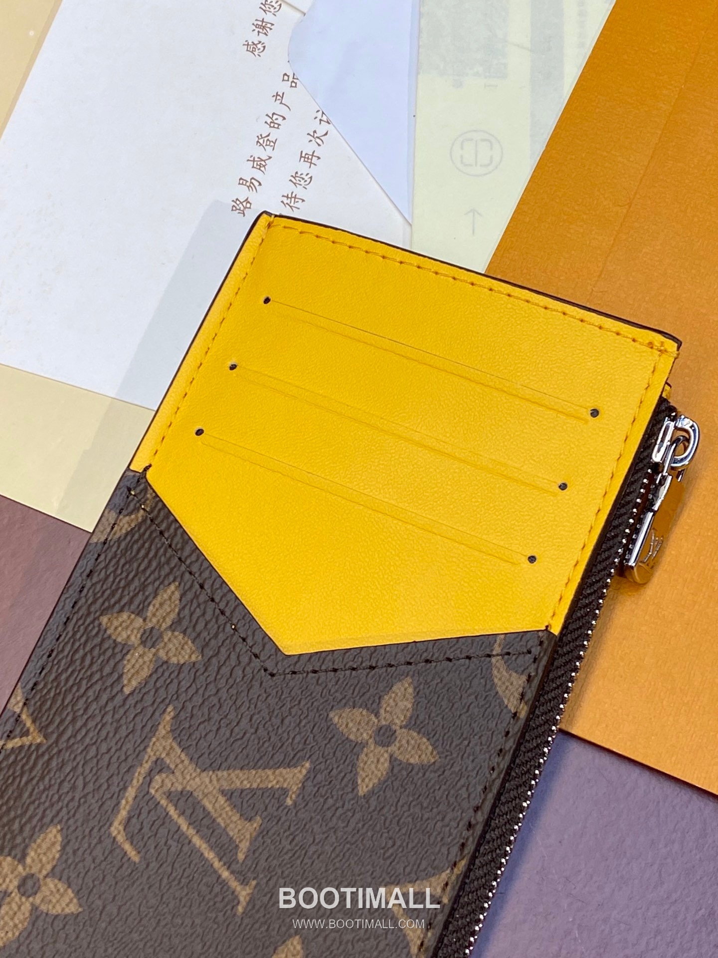 Louis Vuitton Coin Card Holder Taiga Leather Wallet M64038 루이비통 코인 카드홀더 타이가 가죽 카드지갑 12cm 4