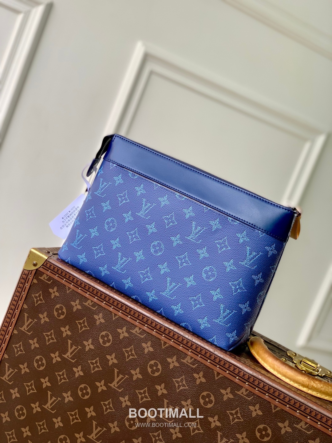 Louis Vuitton Pochette Voyage Souple Monogram Eclipse Canvas Clutch Bag M12665 루이비통 포쉐트 보야주 수플 모노그램 이클립스 캔버스 클러치백 32cm 3