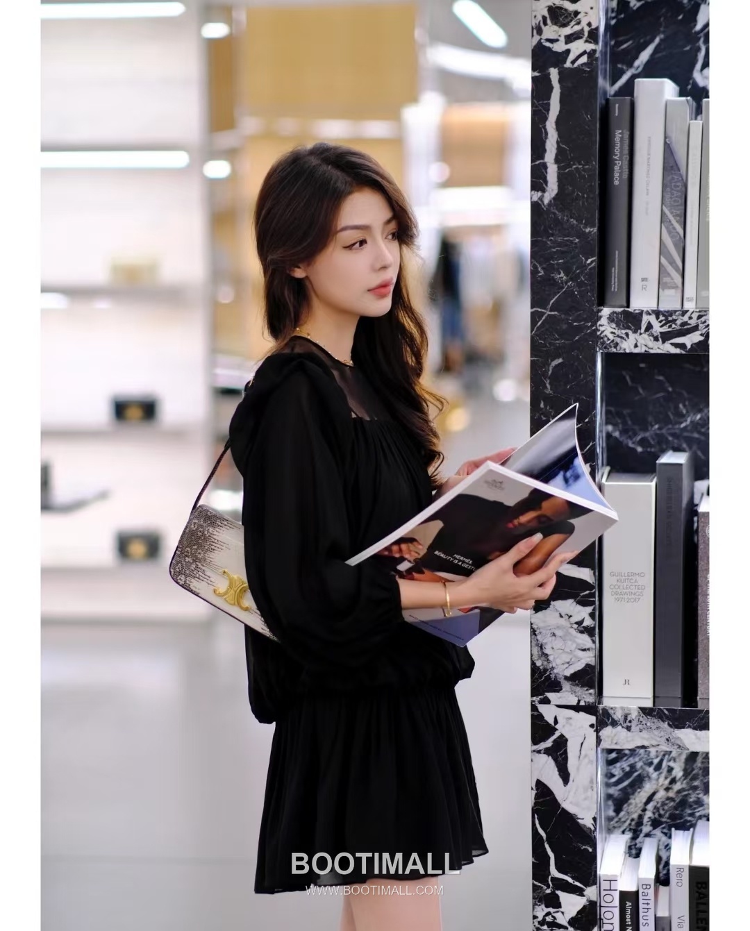 Celine Lizard-Embossed Zip Cowhide White Long Wallet 셀린느 리자드 엠보스드 집 194144 소가죽 화이트 장지갑 20.5cm 4