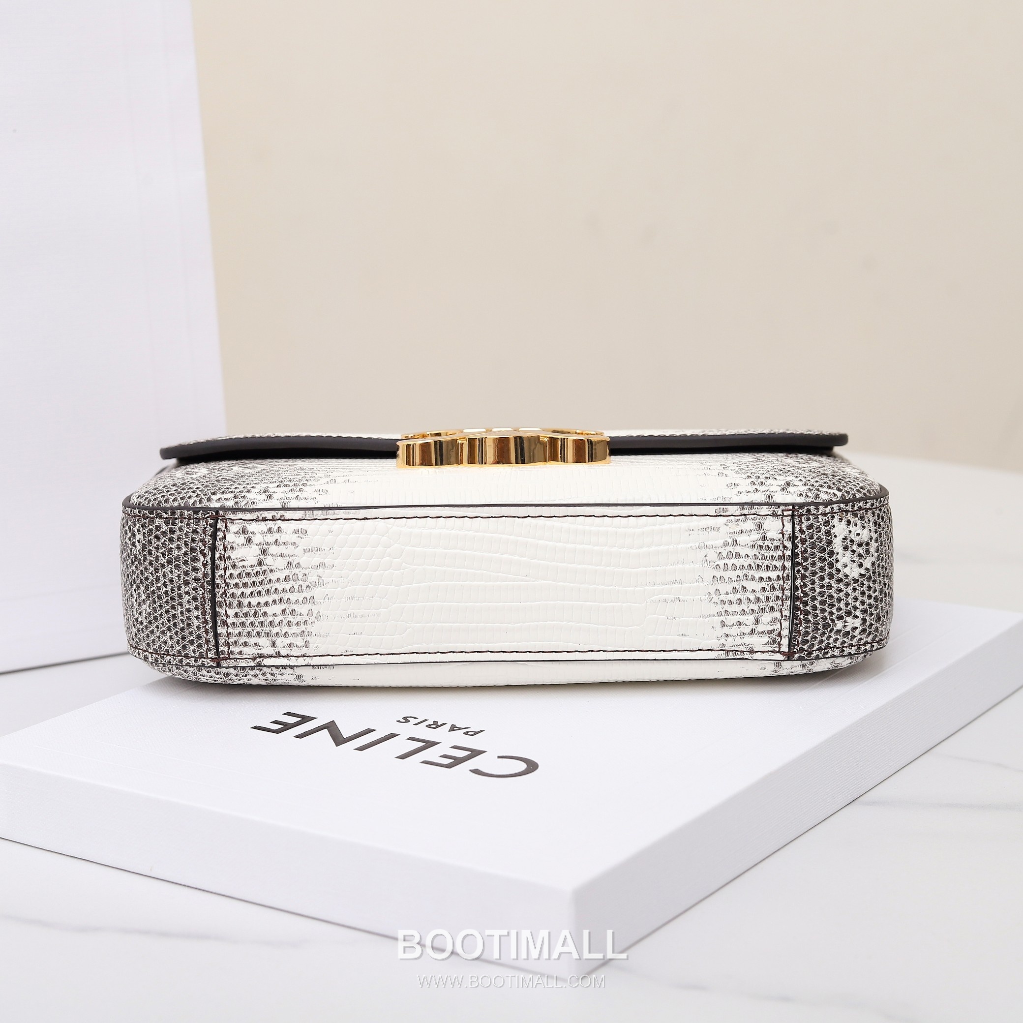 Celine Lizard-Embossed Zip Cowhide White Long Wallet 셀린느 리자드 엠보스드 집 194144 소가죽 화이트 장지갑 20.5cm 14