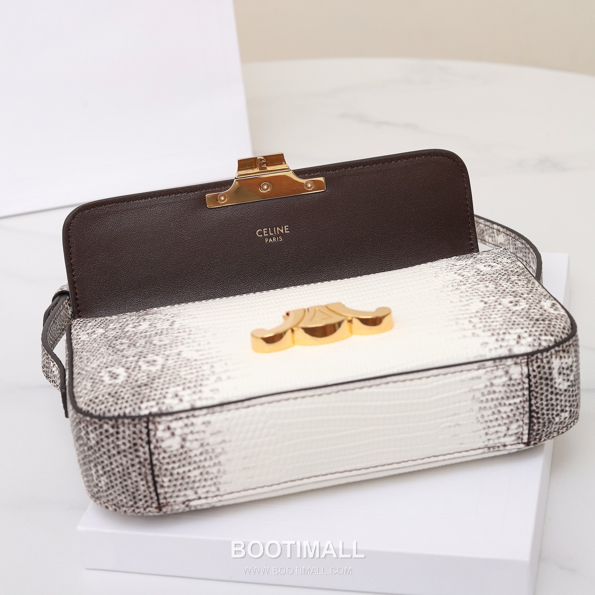 Celine Lizard-Embossed Zip Cowhide White Long Wallet 셀린느 리자드 엠보스드 집 194144 소가죽 화이트 장지갑 20.5cm 17