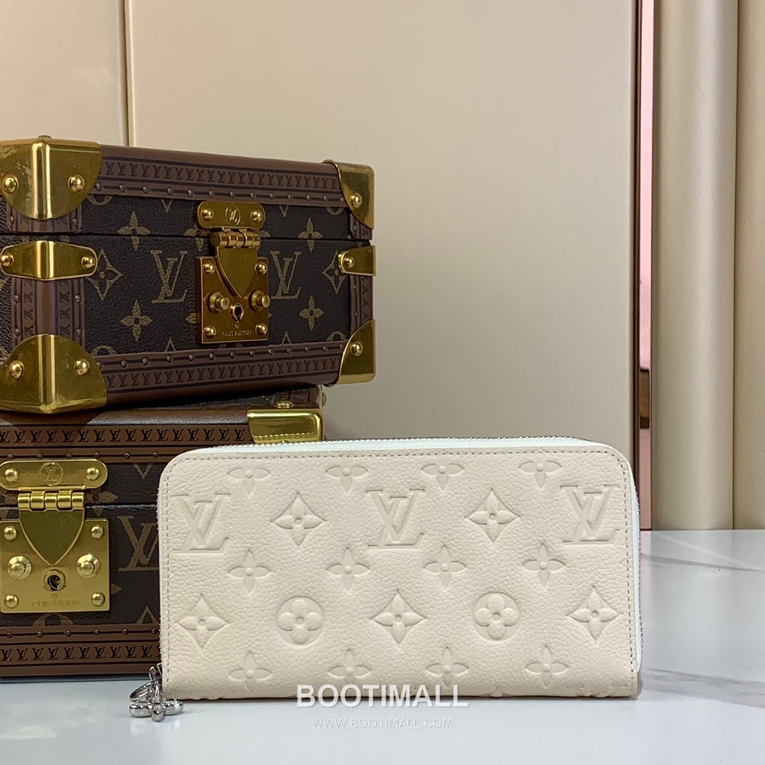Louis Vuitton Zippy Coin Purse Monogram Empreinte Leather Wallet 루이비통 지피 코인 퍼스 모노그램 앙프렝뜨 레더 지갑 11cm 1