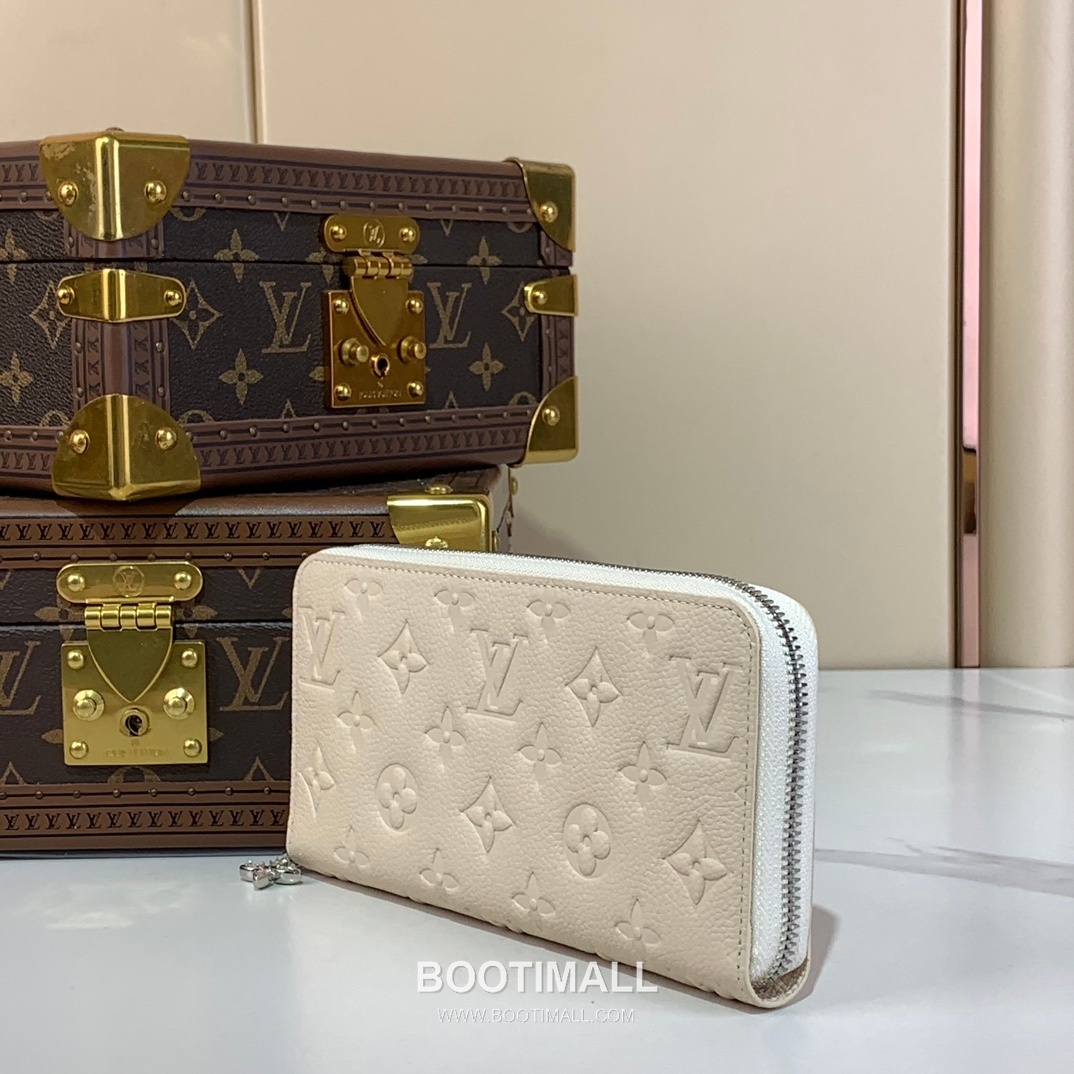 Louis Vuitton Zippy Coin Purse Monogram Empreinte Leather Wallet 루이비통 지피 코인 퍼스 모노그램 앙프렝뜨 레더 지갑 11cm 2