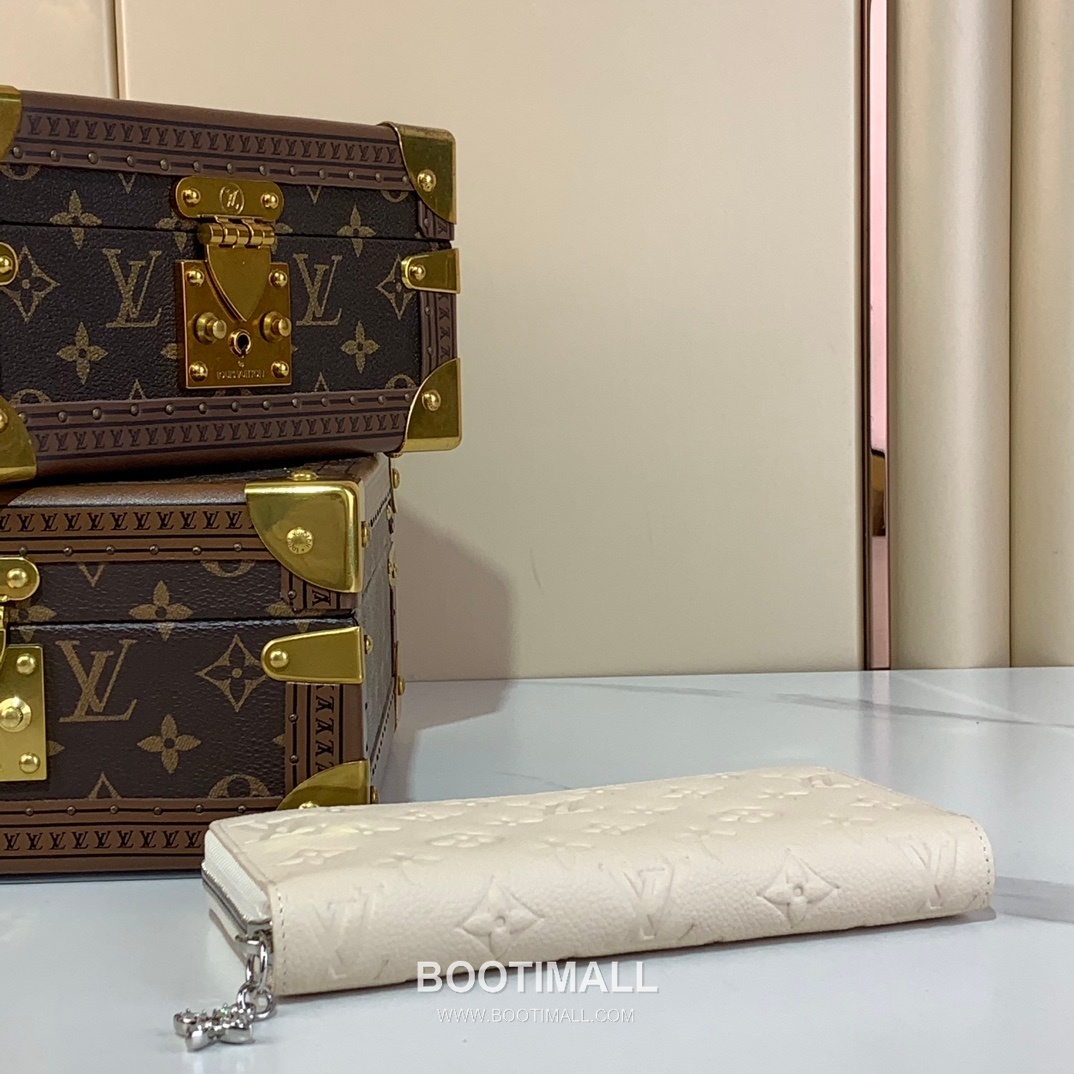 Louis Vuitton Zippy Coin Purse Monogram Empreinte Leather Wallet 루이비통 지피 코인 퍼스 모노그램 앙프렝뜨 레더 지갑 11cm 4