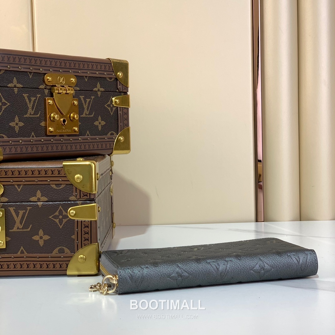 Louis Vuitton Zippy Coin Purse Monogram Empreinte Leather Wallet 루이비통 지피 코인 퍼스 모노그램 앙프렝뜨 레더 지갑 11cm 4