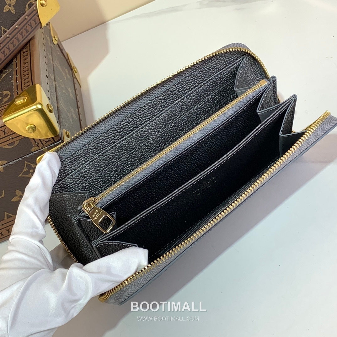 Louis Vuitton Zippy Coin Purse Monogram Empreinte Leather Wallet 루이비통 지피 코인 퍼스 모노그램 앙프렝뜨 레더 지갑 11cm 9