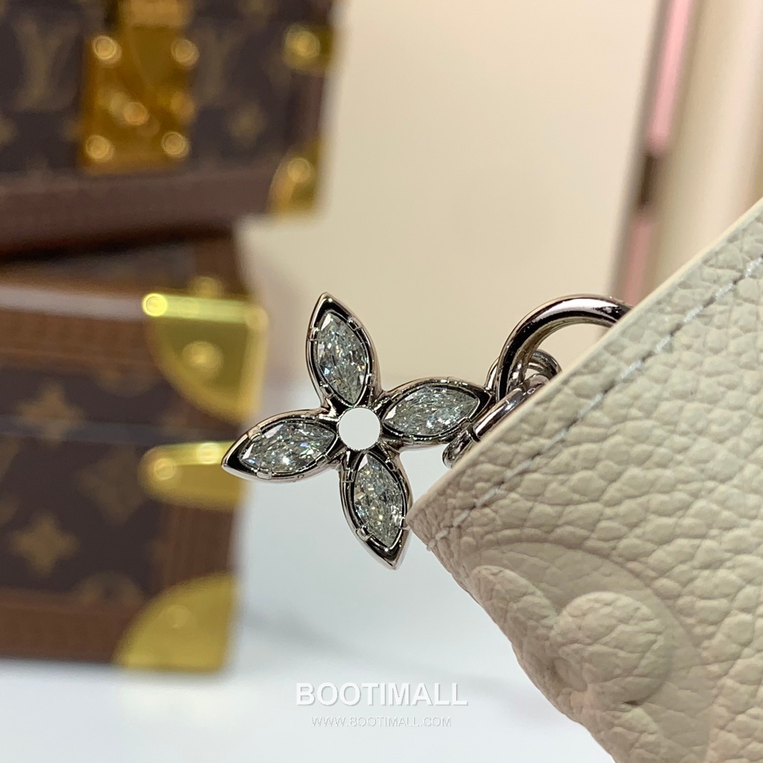 Louis Vuitton Lisa Wallet Monogram Empreinte Leather Wallet 루이비통 리사 월릿 모노그램 앙프렝뜨 레더 지갑 11.5cm 6