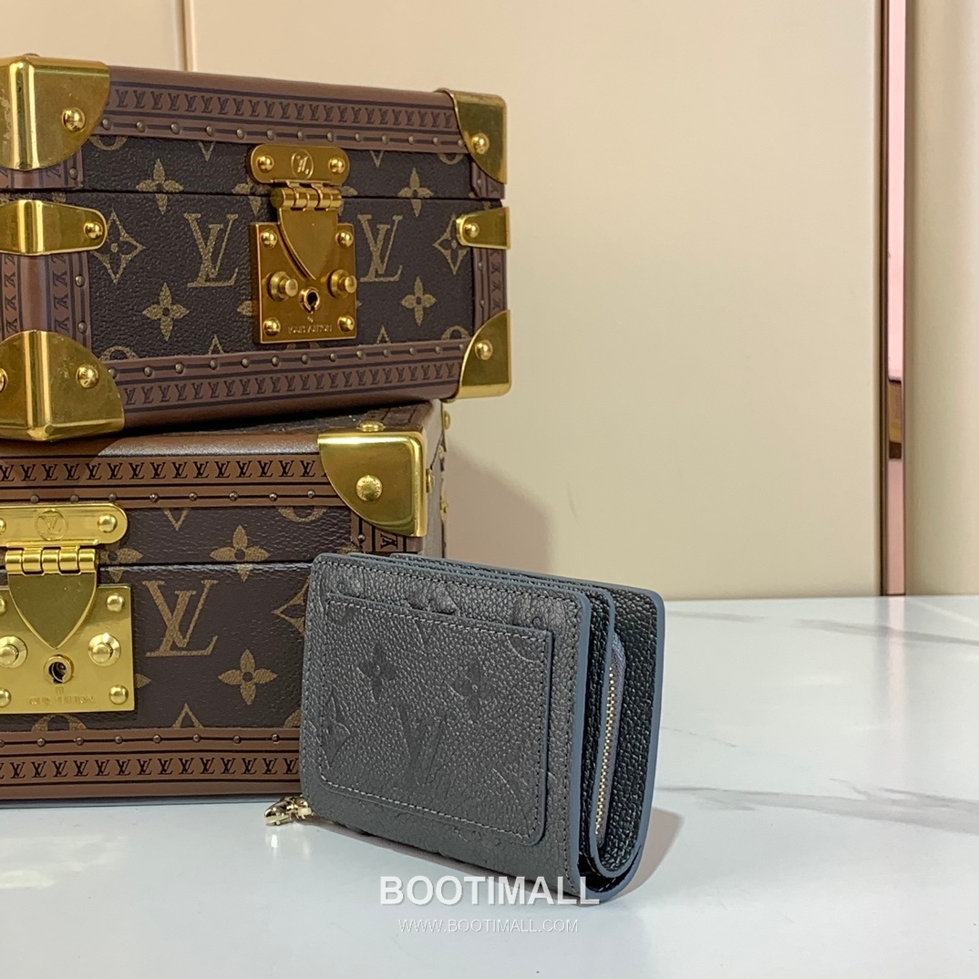 Louis Vuitton Lisa Wallet Monogram Empreinte Leather Wallet 루이비통 리사 월릿 모노그램 앙프렝뜨 레더 지갑 11.5cm 2