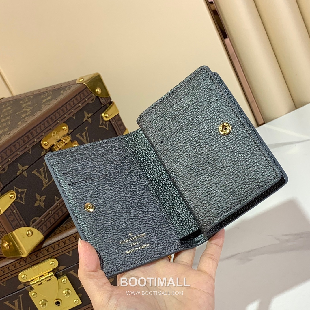 Louis Vuitton Lisa Wallet Monogram Empreinte Leather Wallet 루이비통 리사 월릿 모노그램 앙프렝뜨 레더 지갑 11.5cm 8
