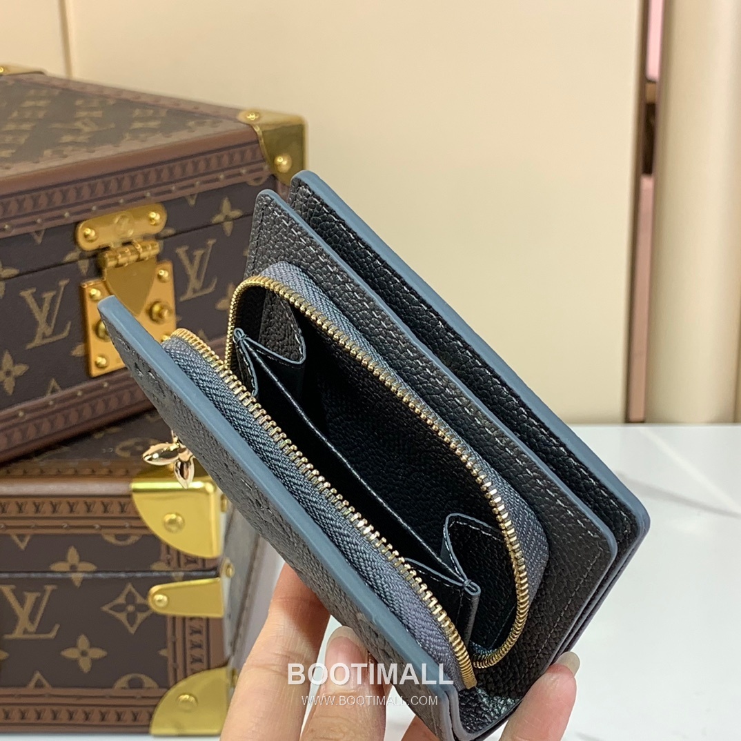 Louis Vuitton Lisa Wallet Monogram Empreinte Leather Wallet 루이비통 리사 월릿 모노그램 앙프렝뜨 레더 지갑 11.5cm 9