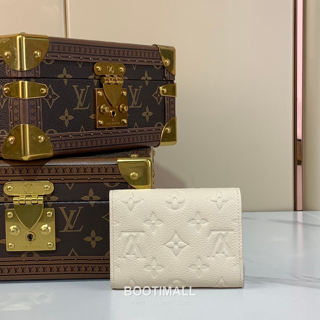 Louis Vuitton Victorine Wallet Monogram Empreinte Leather Wallet 루이비통 빅토린 월릿 모노그램 앙프렝뜨 레더 지갑 12cm 3